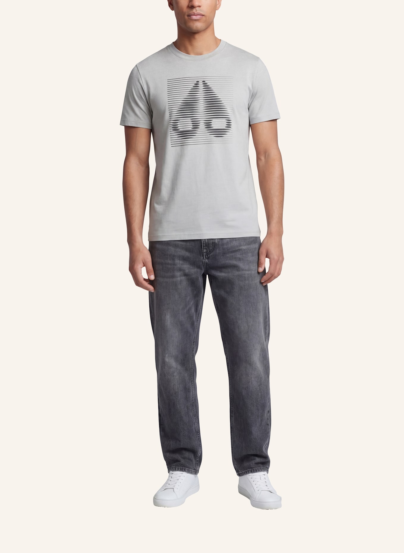 MOOSE KNUCKLES T-Shirt RAYDAZE: GRAU