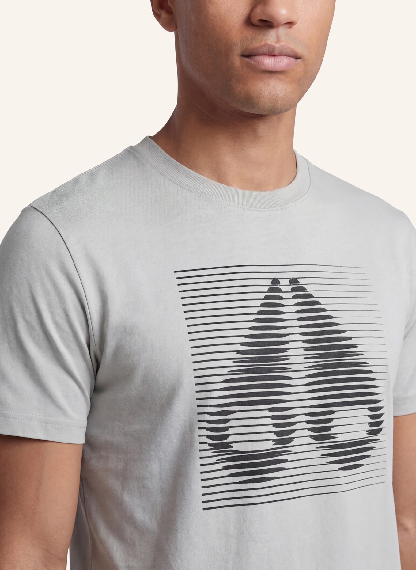 MOOSE KNUCKLES T-Shirt RAYDAZE: GRAU