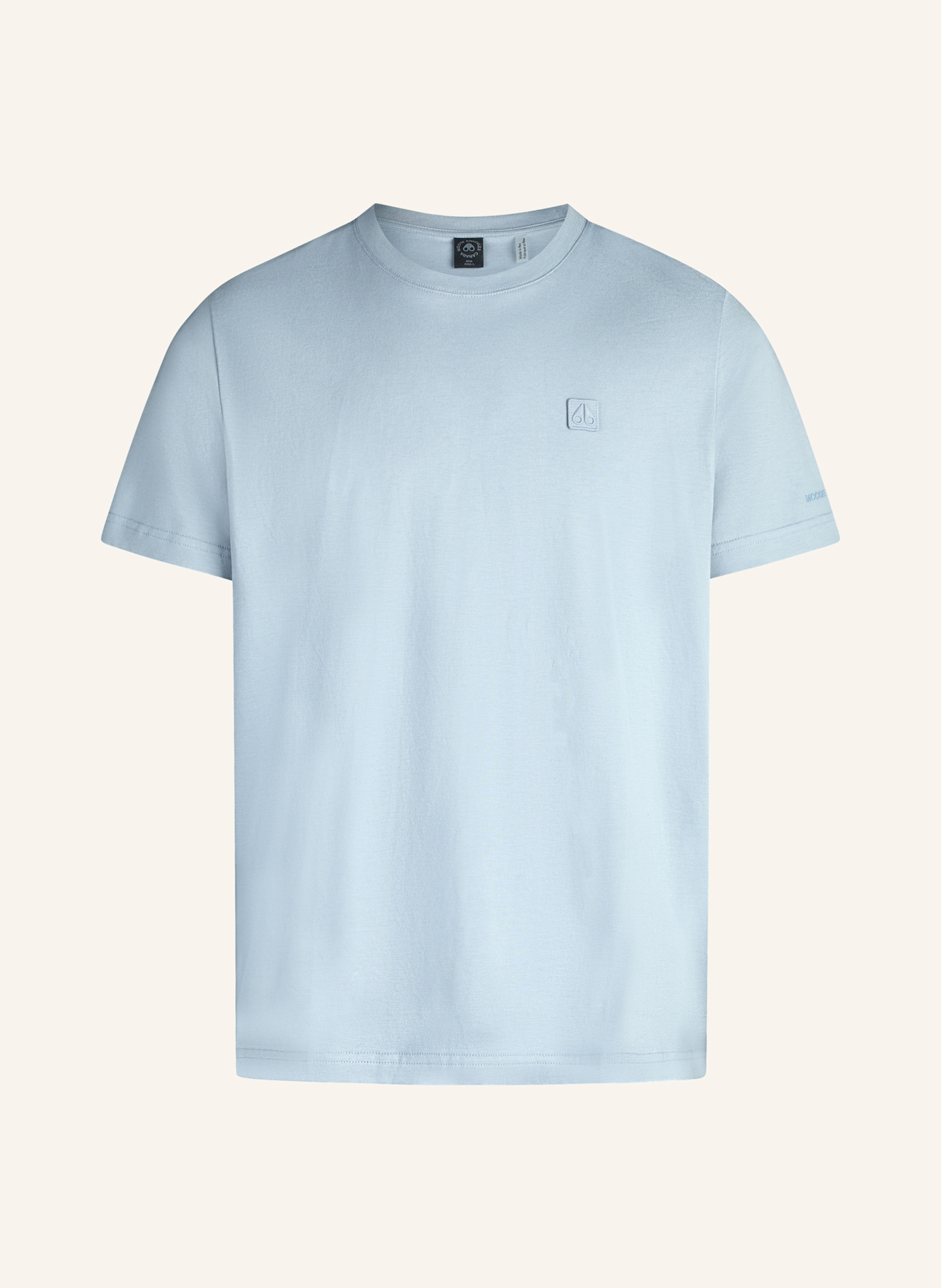 MOOSE KNUCKLES T-Shirt DULUTH: HELLBLAU