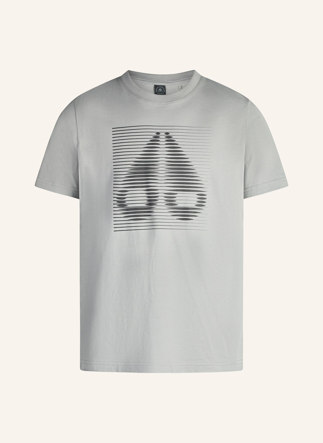 MOOSE KNUCKLES T-Shirt RAYDAZE: GRAU