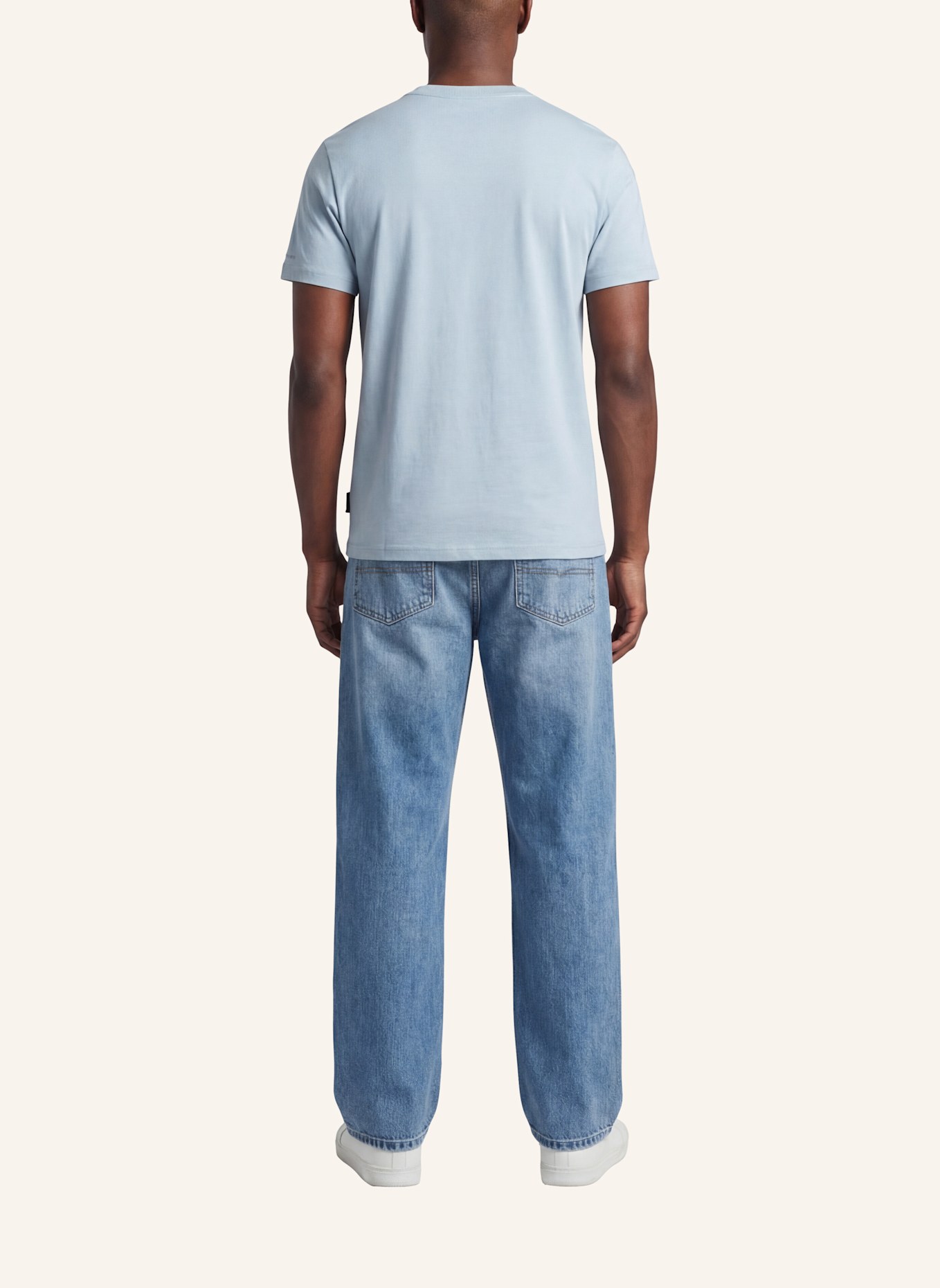 MOOSE KNUCKLES T-Shirt DULUTH: HELLBLAU