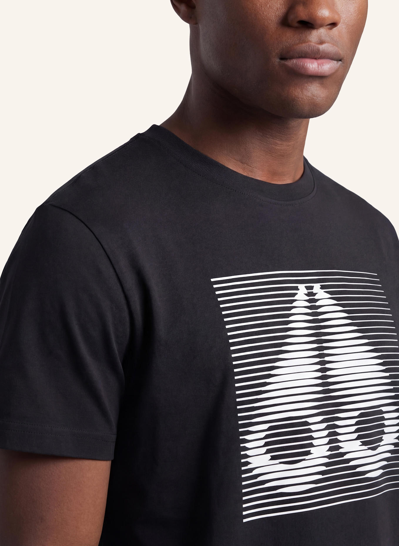 MOOSE KNUCKLES T-Shirt RAYDAZE: SCHWARZ