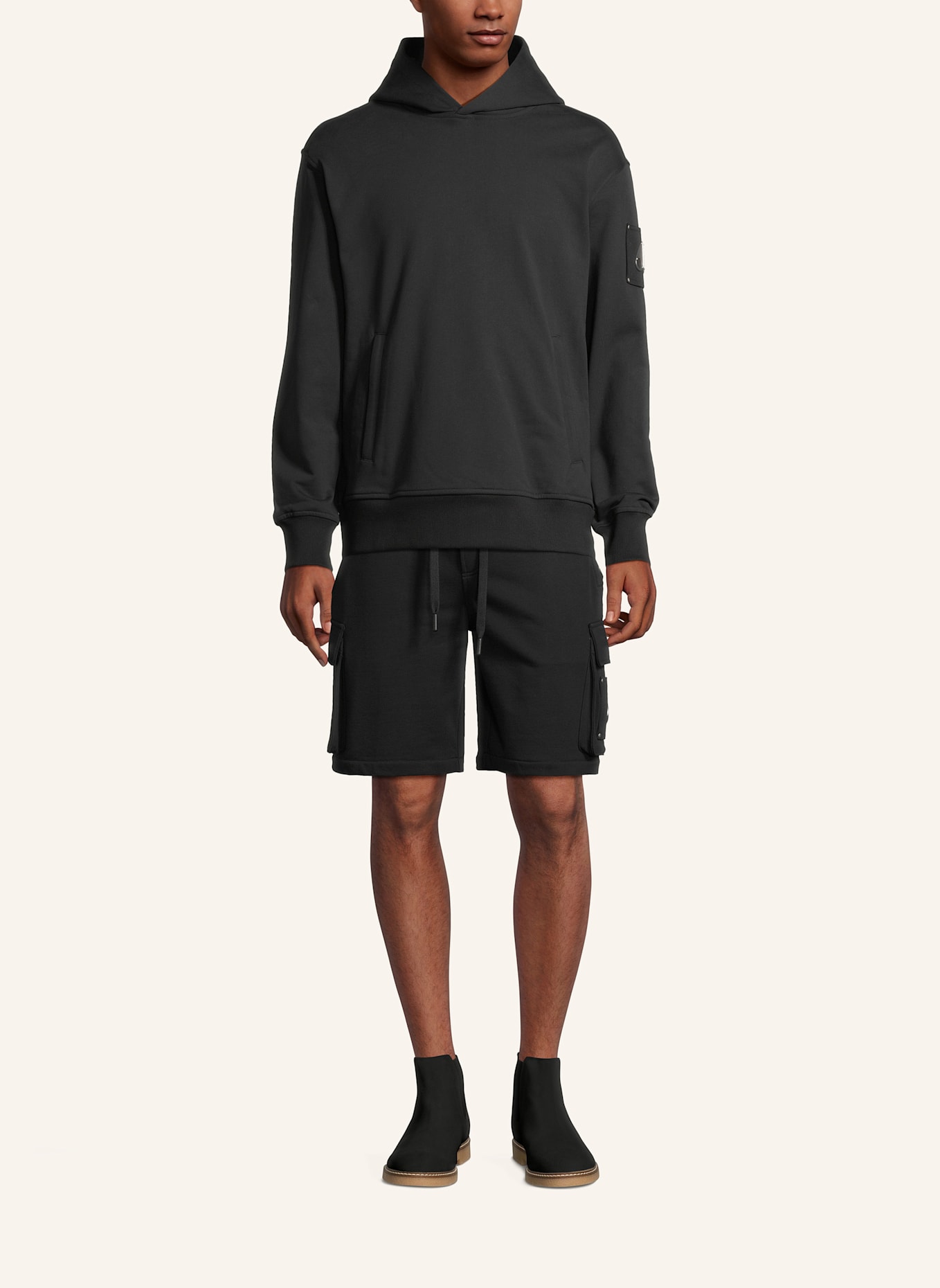 MOOSE KNUCKLES Cargoshorts HARTSFIELD: SCHWARZ