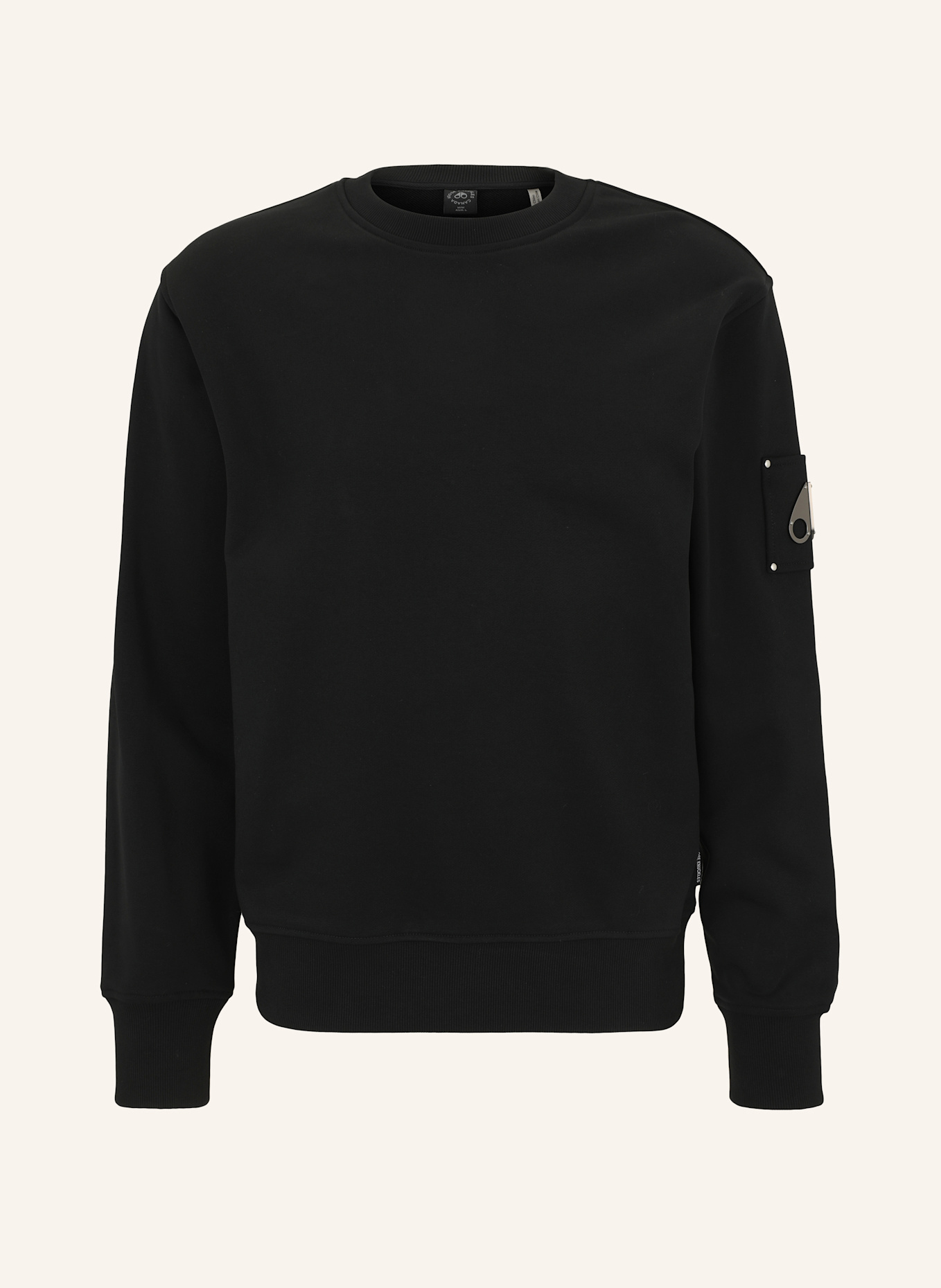 MOOSE KNUCKLES Sweatshirt HARTSFIELD: SCHWARZ