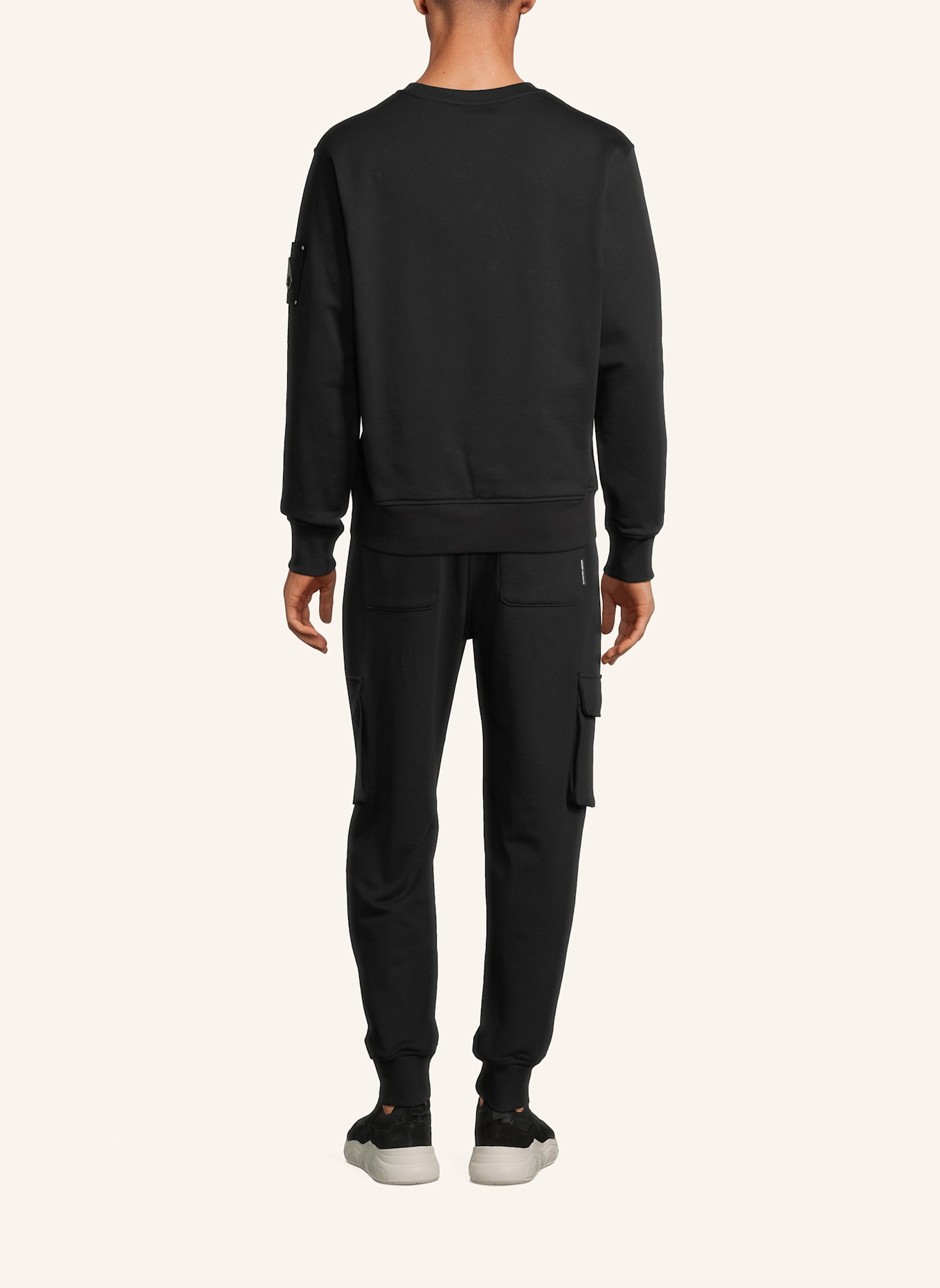 MOOSE KNUCKLES Sweatshirt HARTSFIELD: SCHWARZ