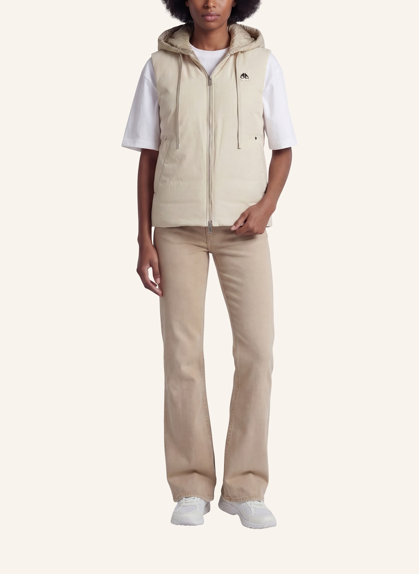 MOOSE KNUCKLES Weste TEGAN: CREME