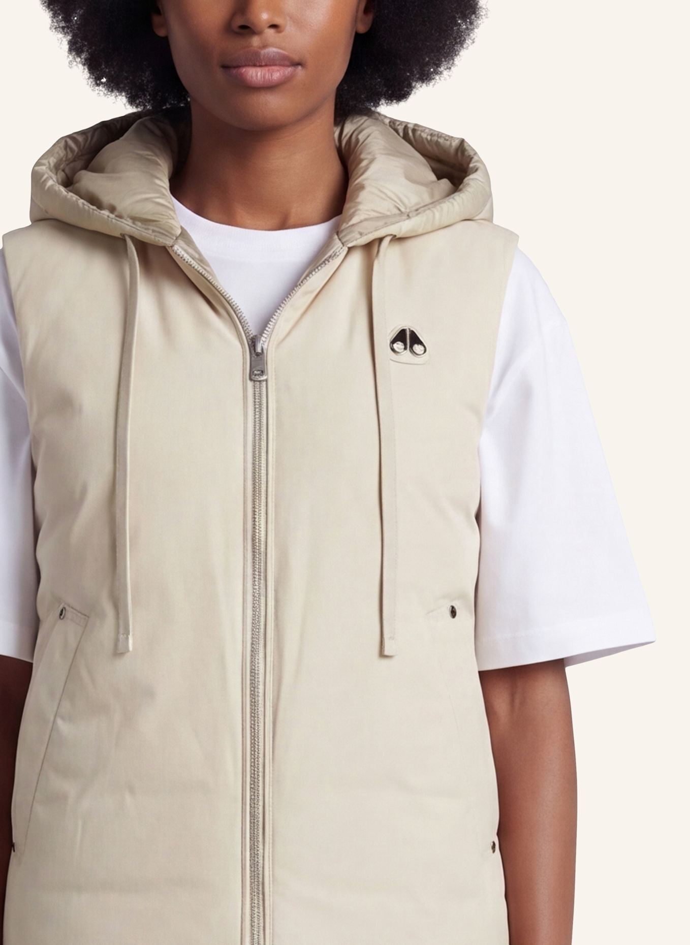 MOOSE KNUCKLES Weste TEGAN: CREME