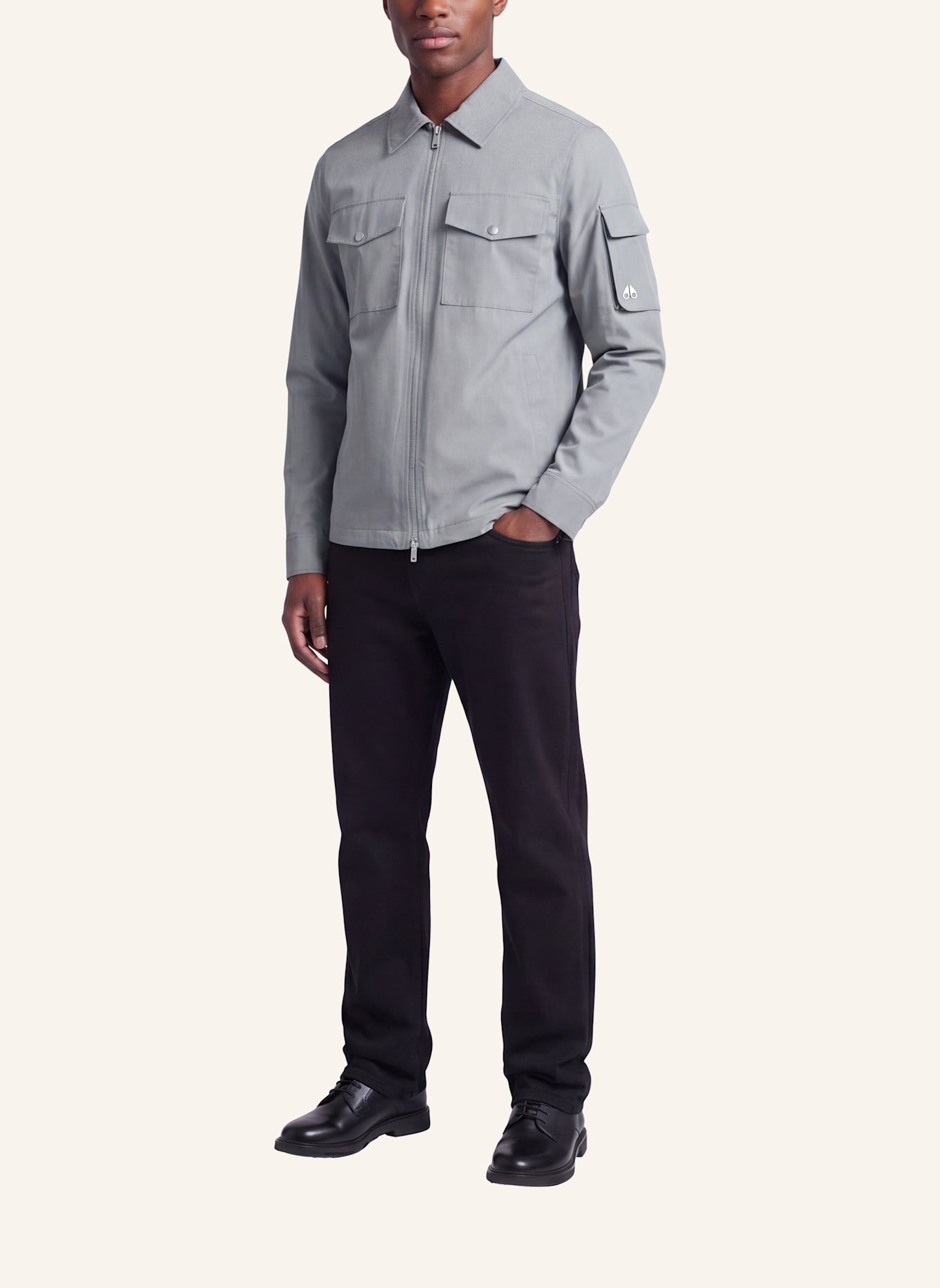 MOOSE KNUCKLES Hemdjacke CHARLESBOURG: GRAU