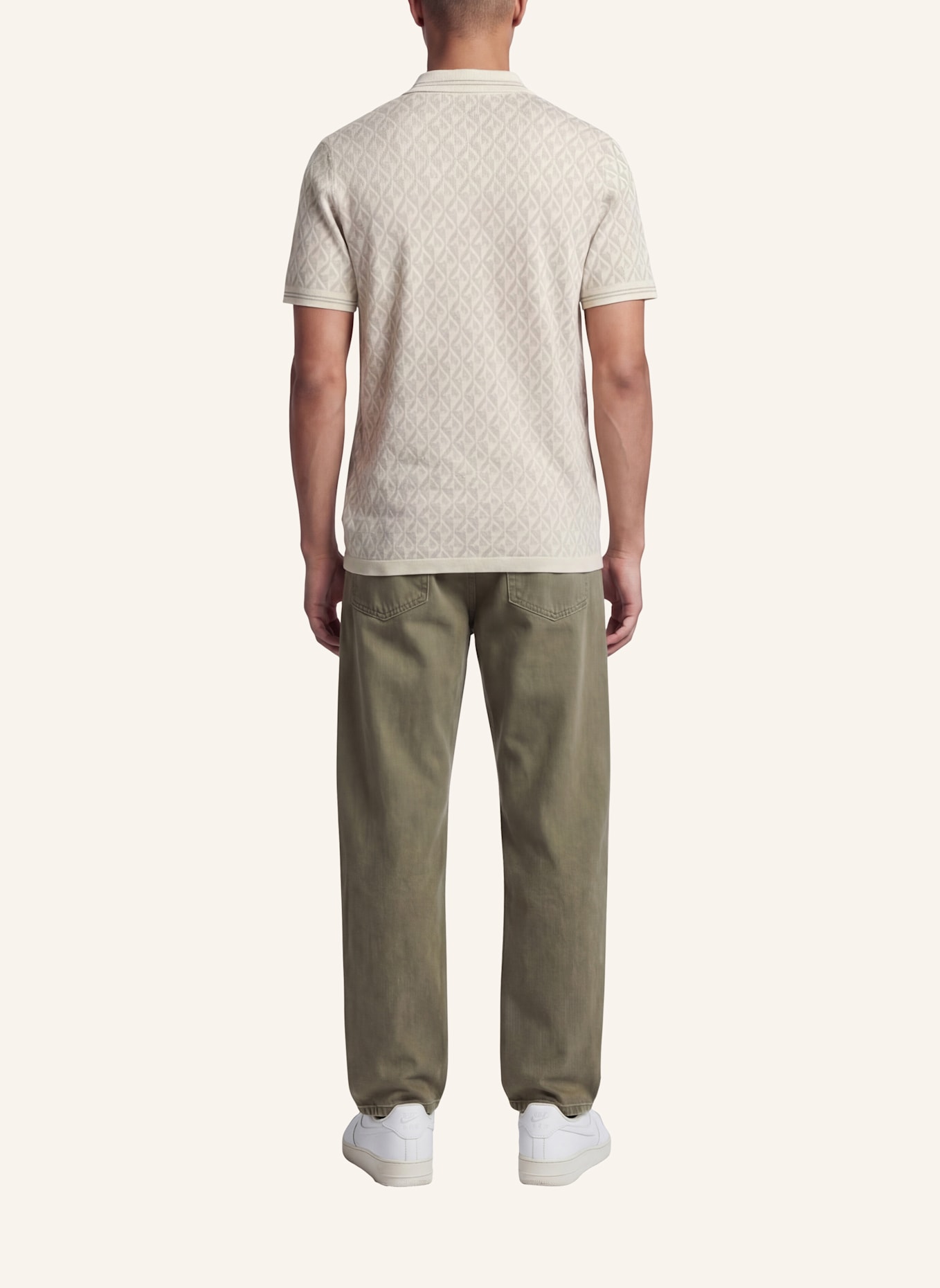 MOOSE KNUCKLES Poloshirt APEX: ECRU