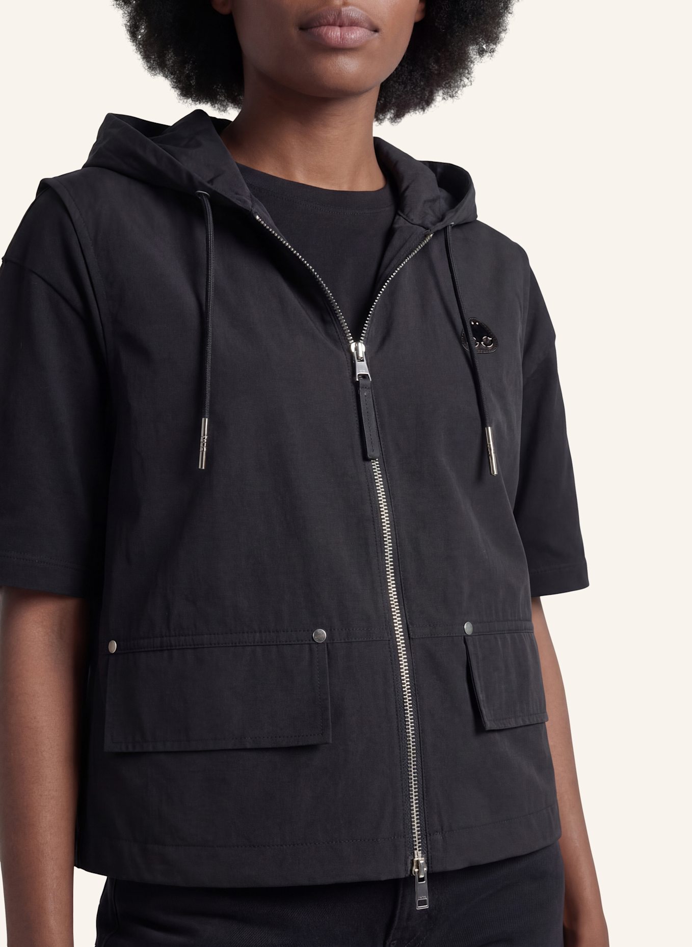 MOOSE KNUCKLES Weste ELEVATE: SCHWARZ