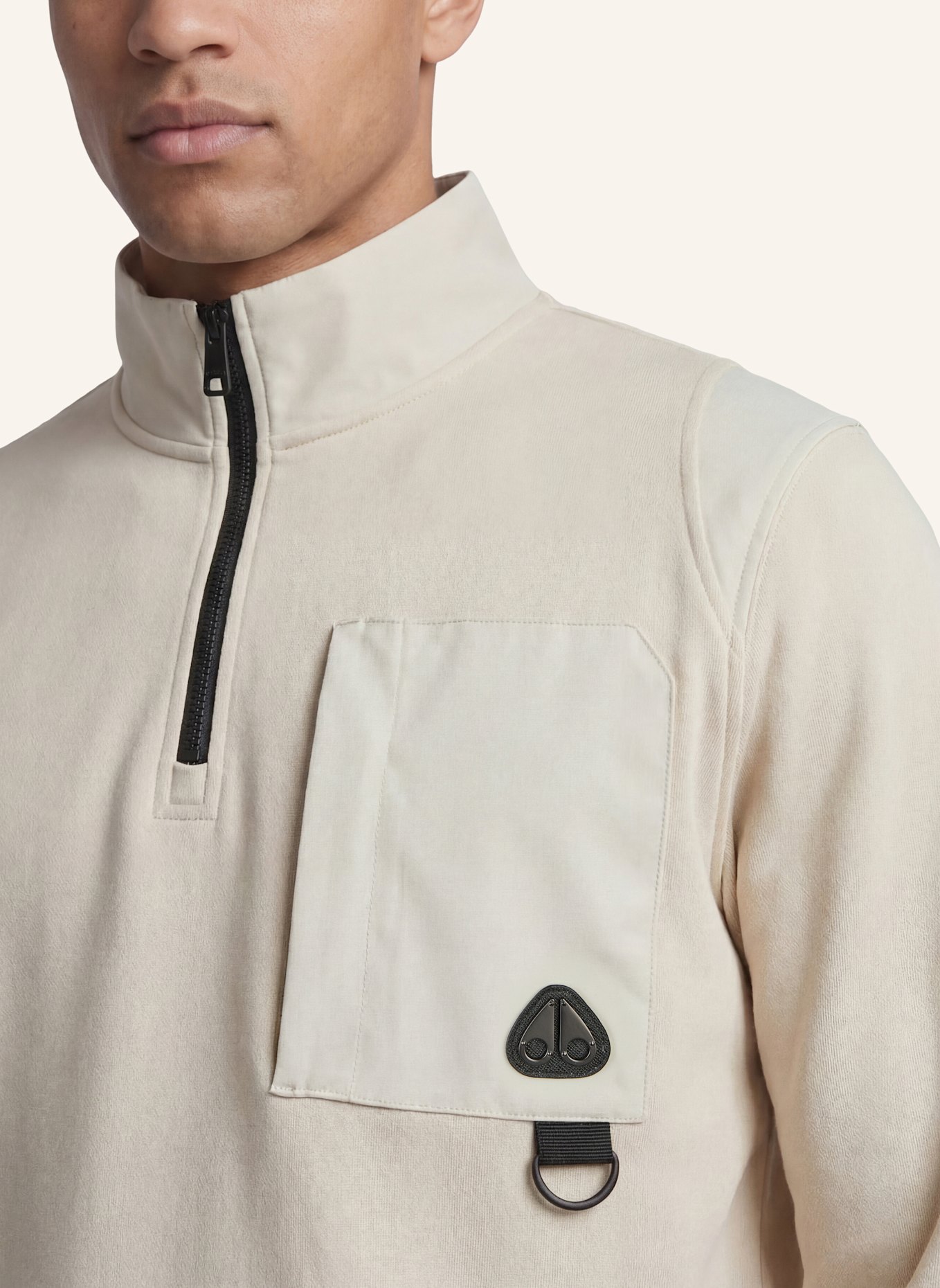 MOOSE KNUCKLES Sweat-Troyer DALON: CREME