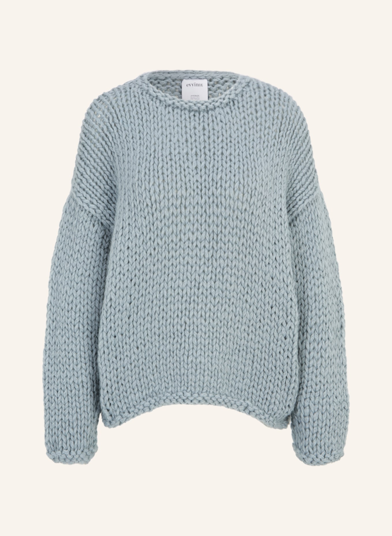 evyinit Wollpullover IGA, Farbe: GRAU/ BLAU (Bild 1)