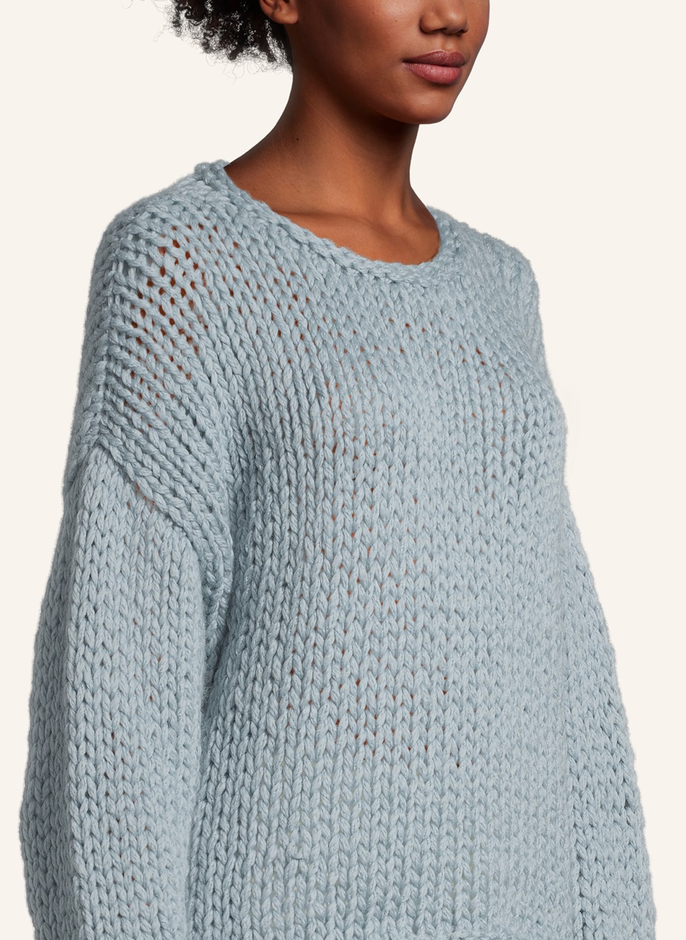 evyinit Wollpullover IGA, Farbe: GRAU/ BLAU (Bild 3)