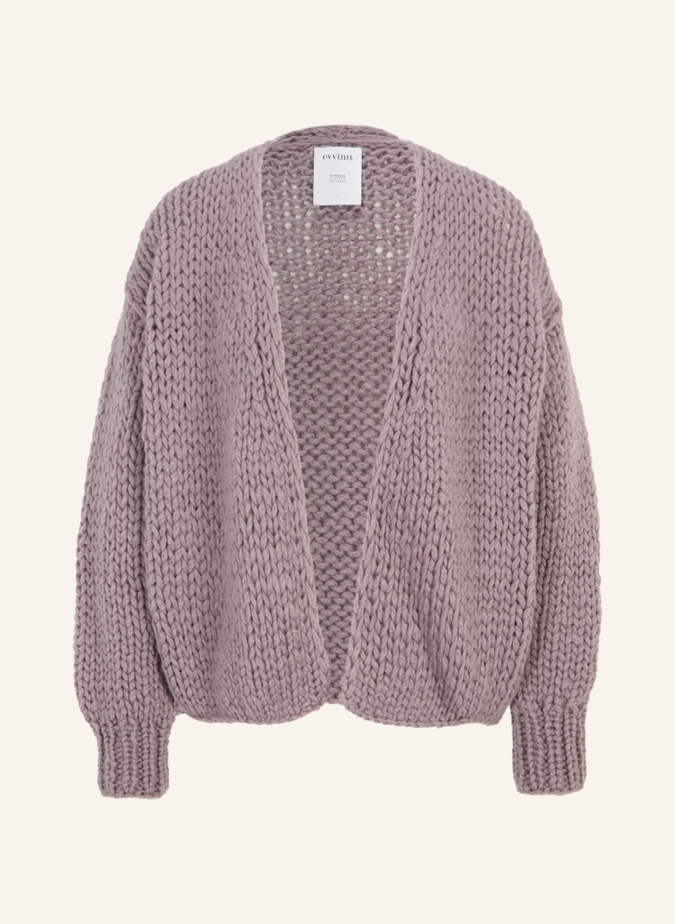 evyinit Woll-Cardigan, Farbe: TAUPE (Bild 1)