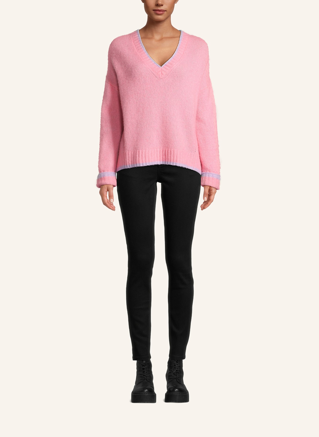 Princess GOES HOLLYWOOD Pullover mit Cashmere, Farbe: PINK (Bild 4)