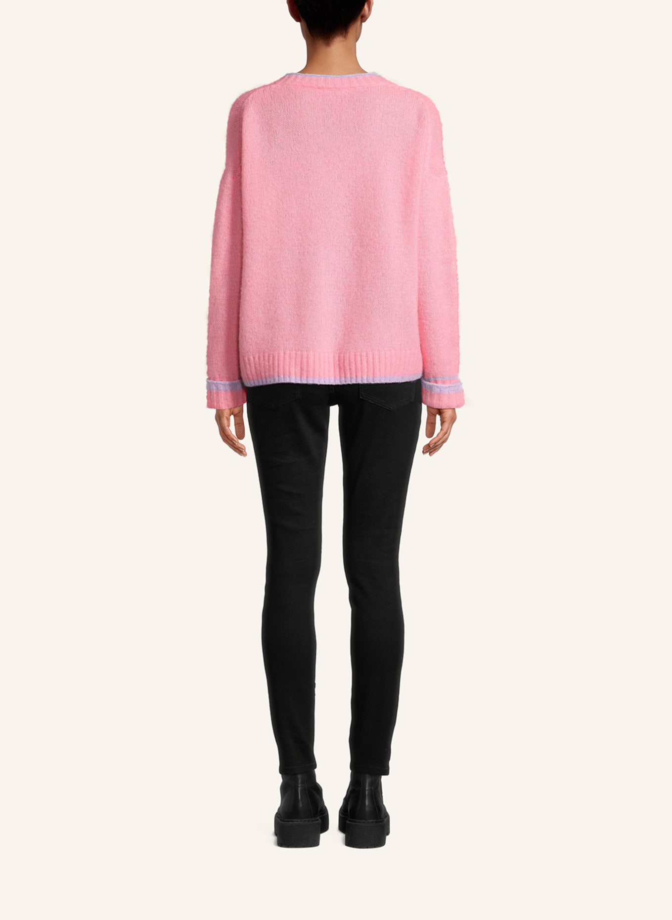 Princess GOES HOLLYWOOD Pullover mit Cashmere, Farbe: PINK (Bild 2)