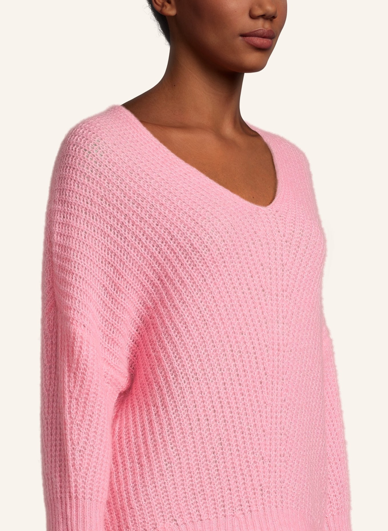 Princess GOES HOLLYWOOD Pullover mit Cashmere, Farbe: PINK (Bild 3)