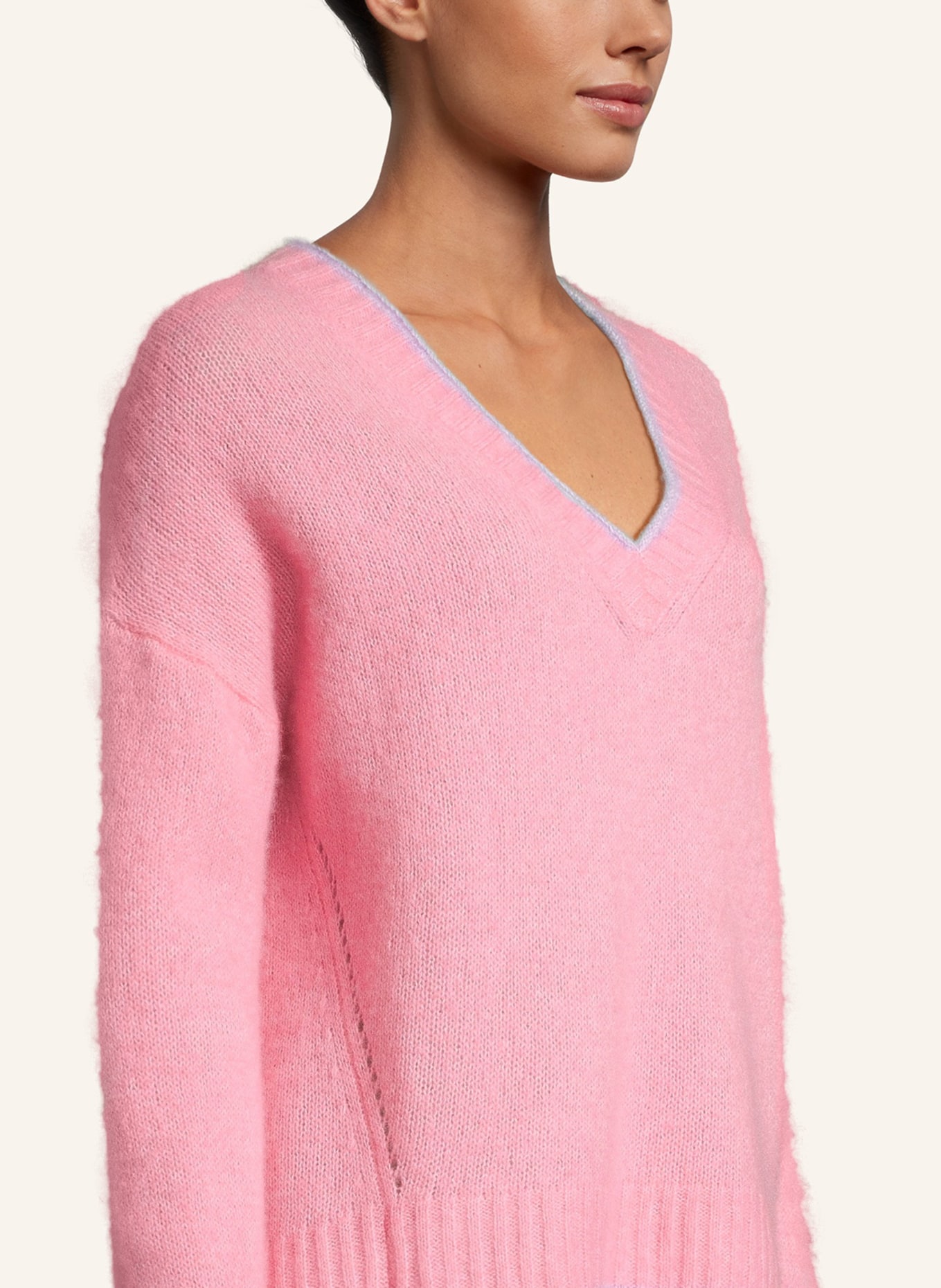 Princess GOES HOLLYWOOD Pullover mit Cashmere, Farbe: PINK (Bild 3)