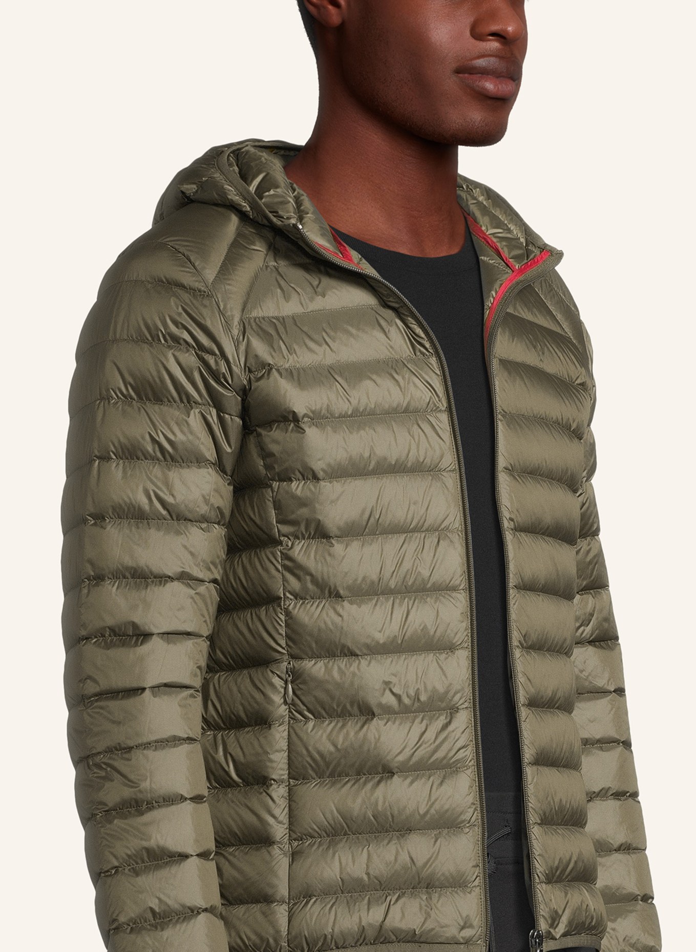 JOTT Lightweight-Daunenjacke NICO, Farbe: KHAKI (Bild 3)