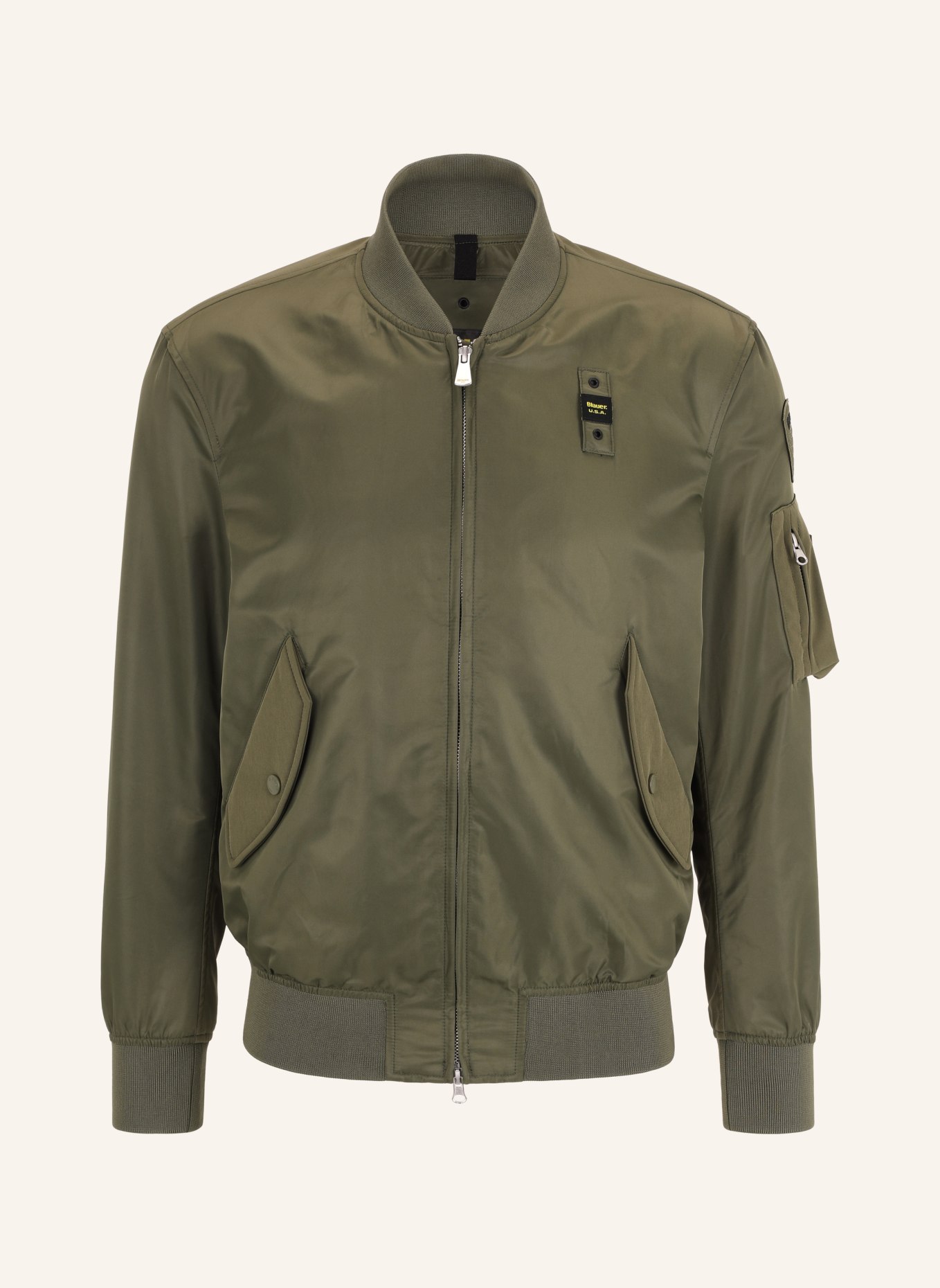 Blauer Blouson, Farbe: OLIV (Bild 1)