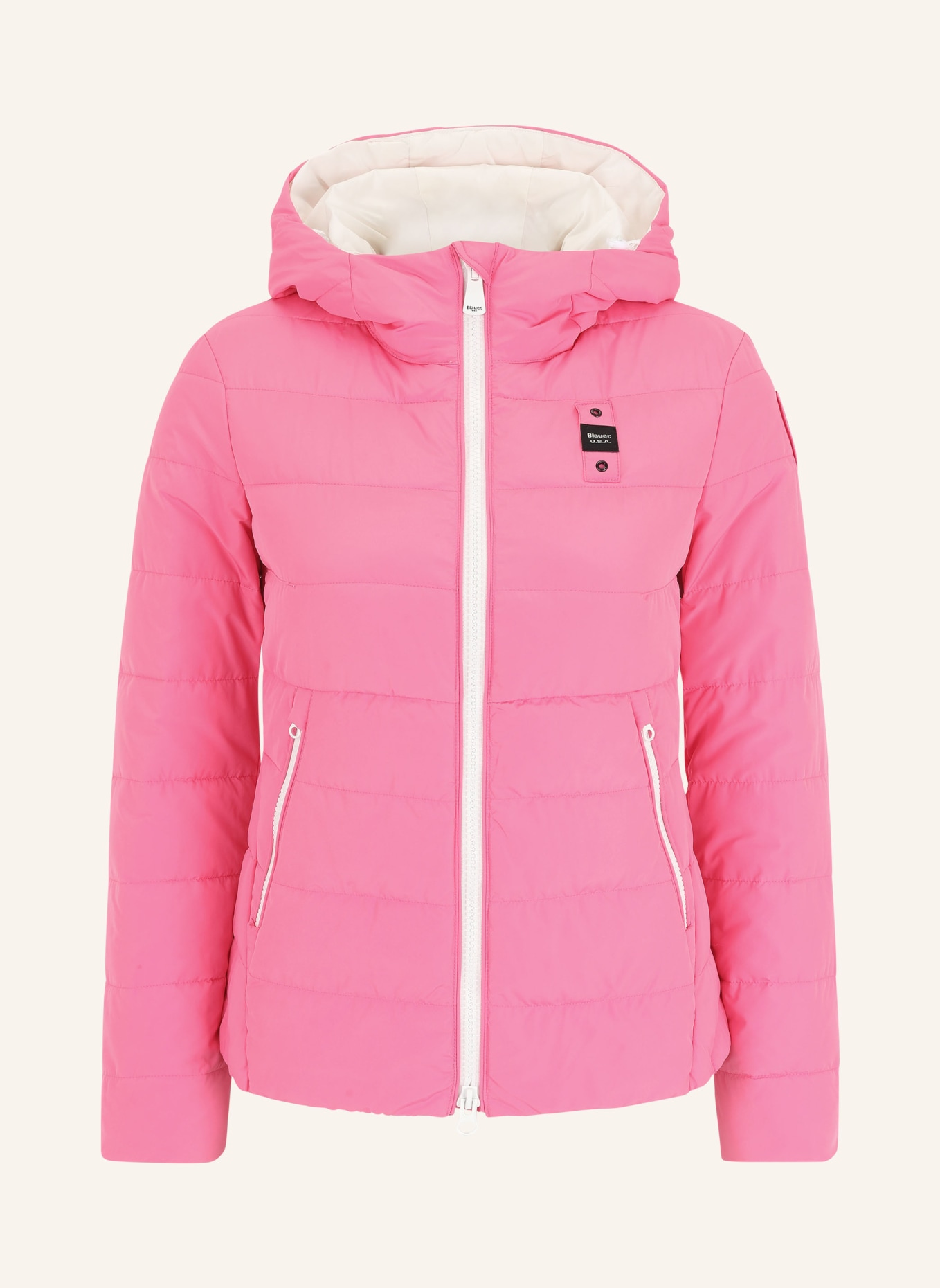 Blauer Steppjacke mit SORONA® AURA-Isolierung, Farbe: PINK (Bild 1)