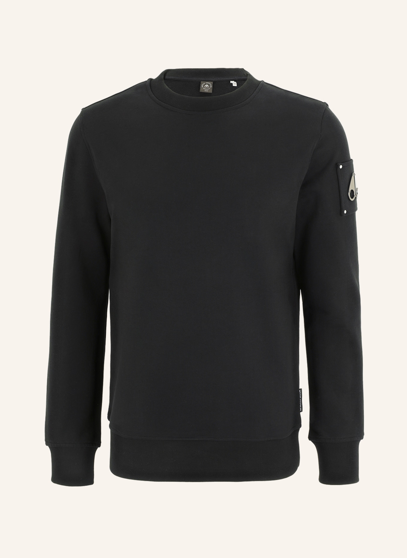MOOSE KNUCKLES Sweatshirt HARTSFIELD, Farbe: SCHWARZ (Bild 1)
