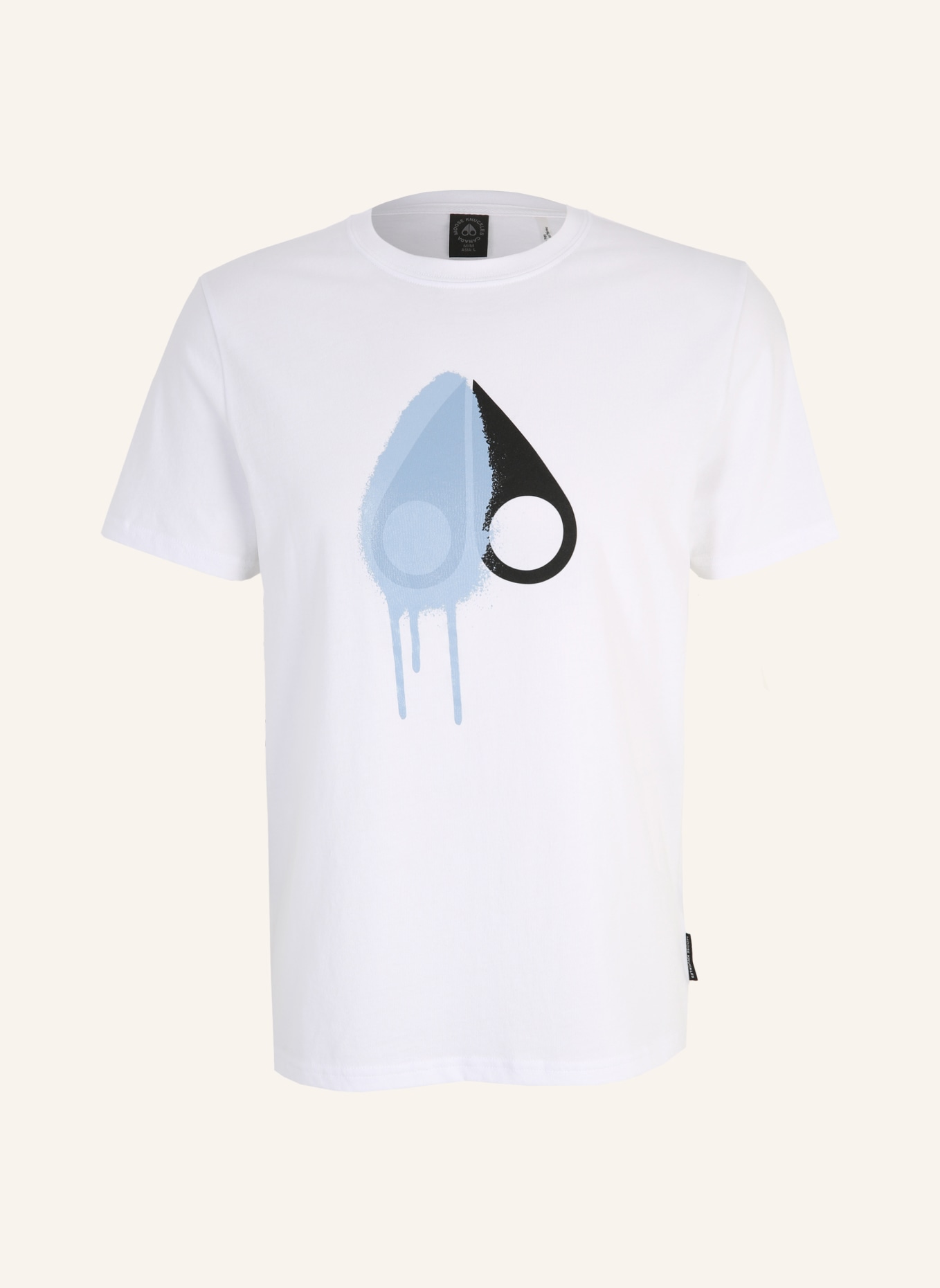 MOOSE KNUCKLES T-Shirt AUGUSTINE, Farbe: WEISS (Bild 1)