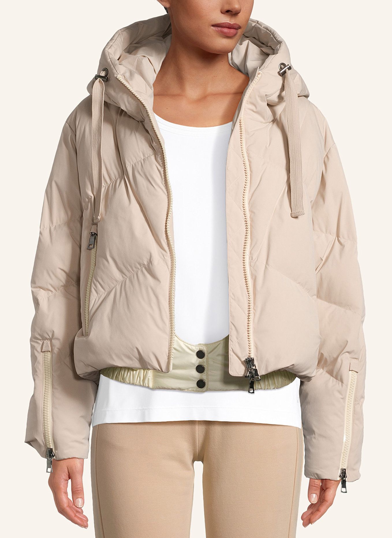 No.1 Como Steppjacke DARBY, Farbe: BEIGE (Bild 3)