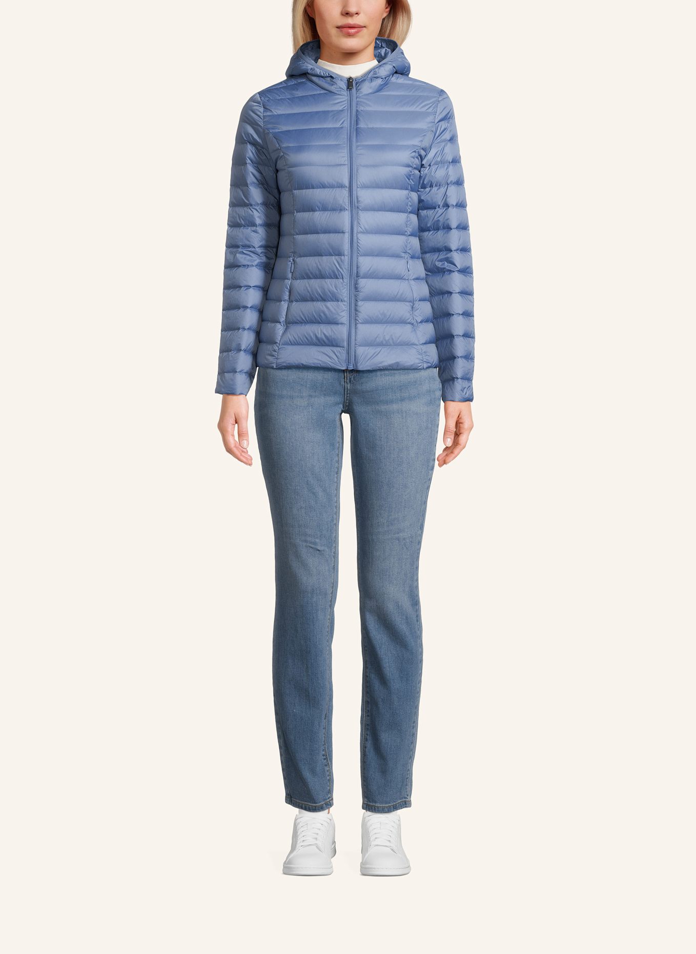 JOTT Lightweight-Daunenjacke CLOE, Farbe: HELLBLAU/ BLAUGRAU (Bild 4)