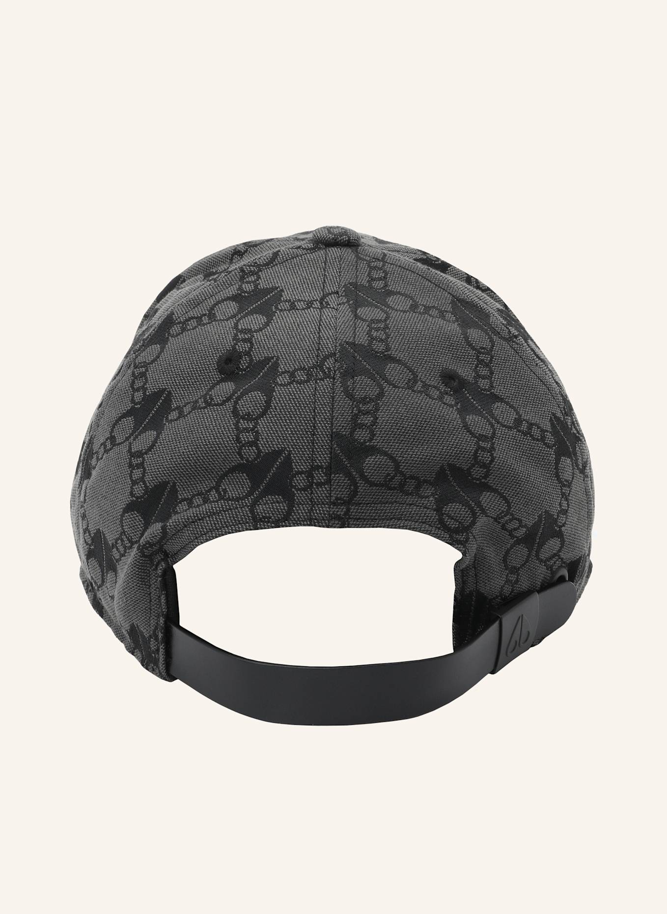 MOOSE KNUCKLES Cap LOGO ICON CAP MONO, Farbe: GRAU/ SCHWARZ (Bild 2)