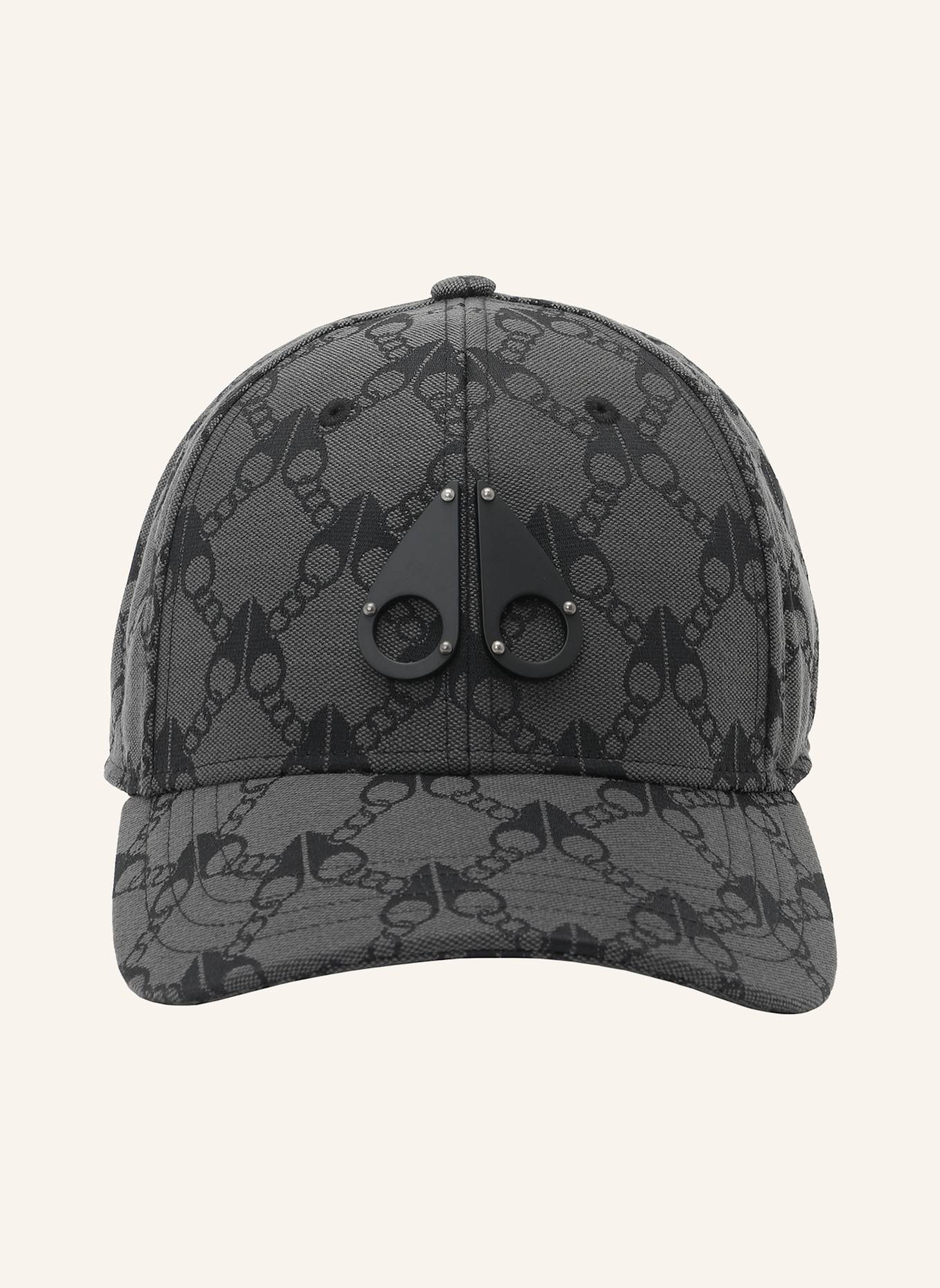 MOOSE KNUCKLES Cap LOGO ICON CAP MONO, Farbe: GRAU/ SCHWARZ (Bild 4)