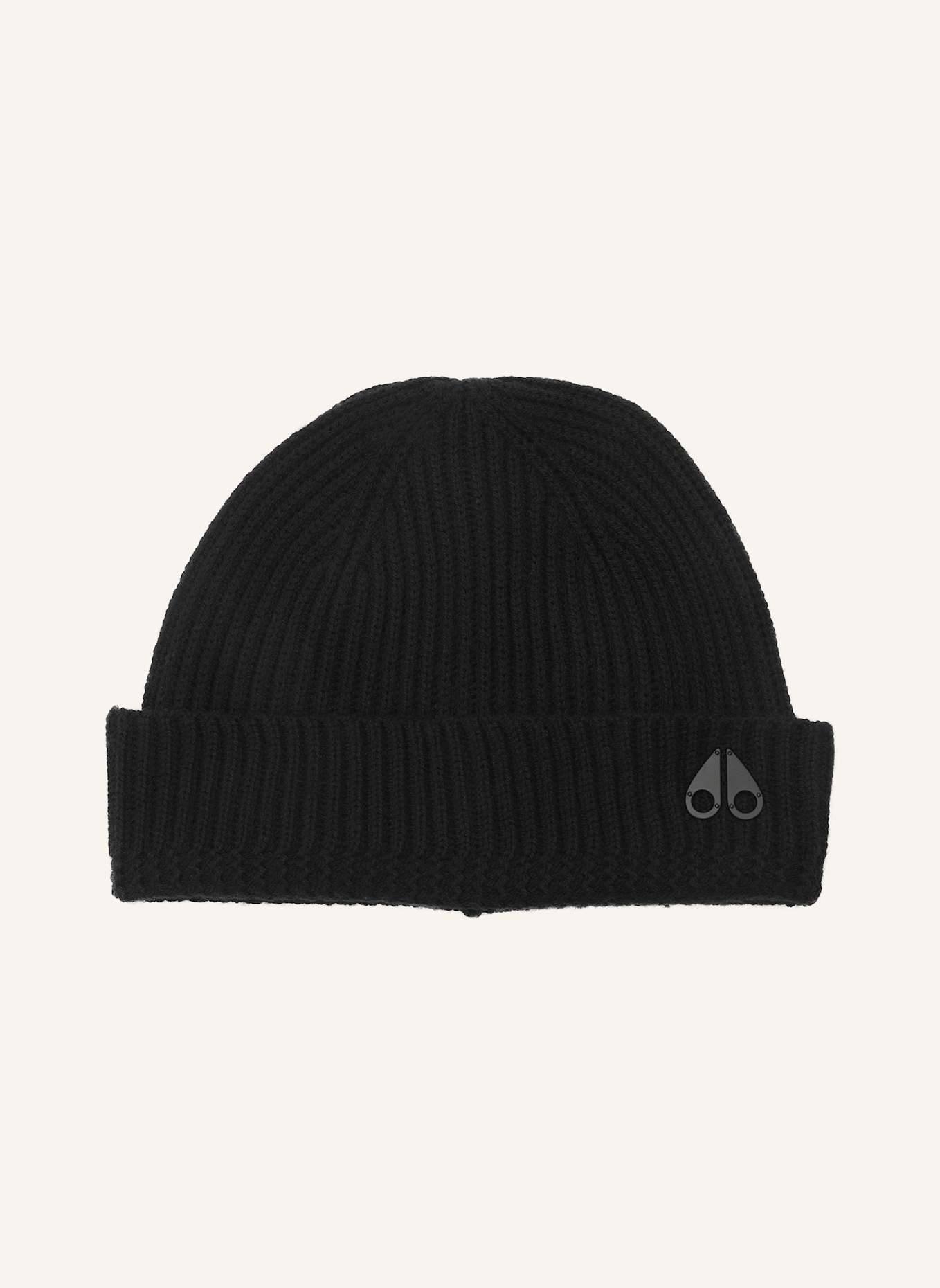 MOOSE KNUCKLES Mütze TRIMBLE: SCHWARZ