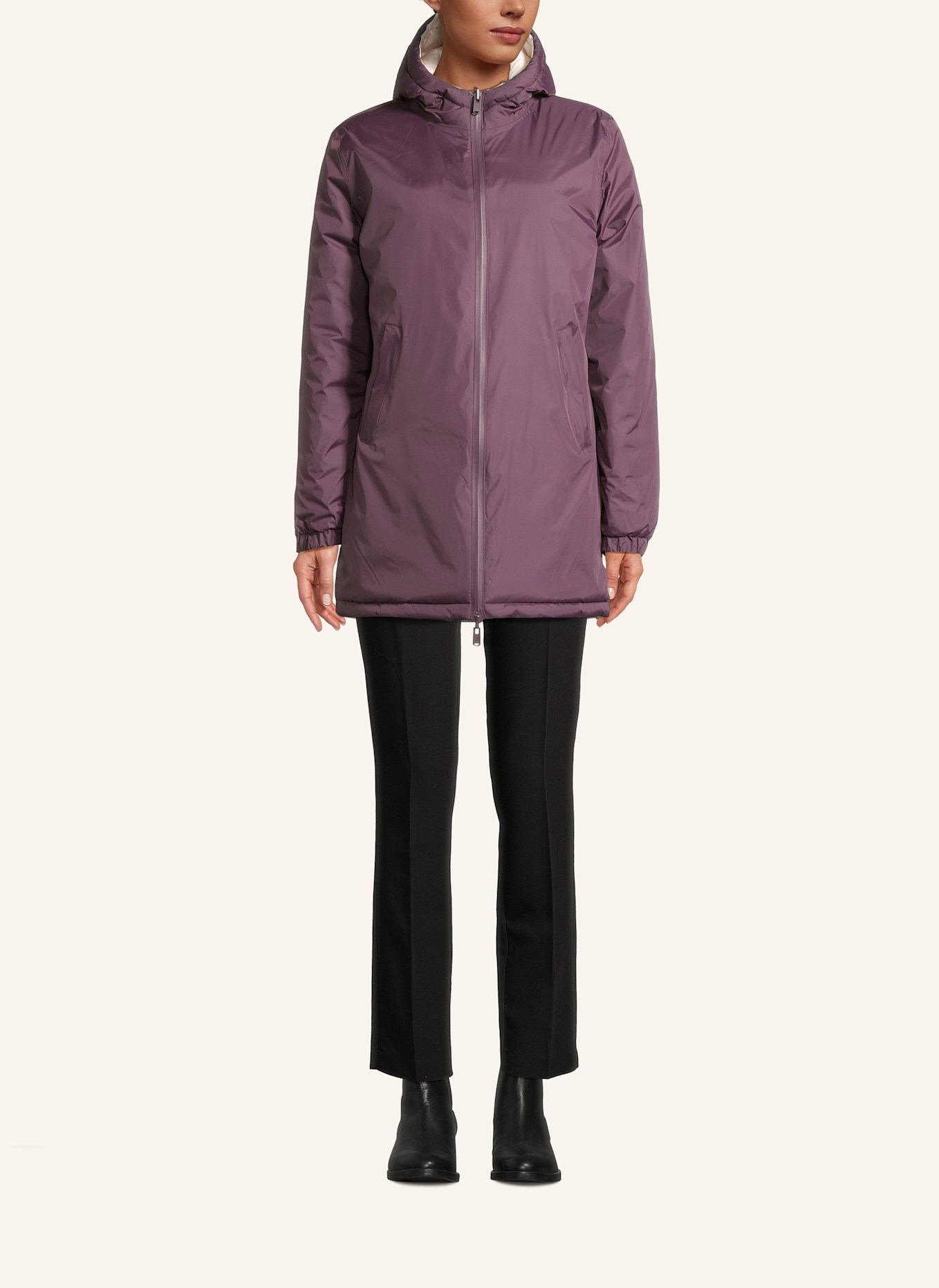 JOTT Daunenjacke ROMA 2.0 zum Wenden: LILA/ HELLROSA