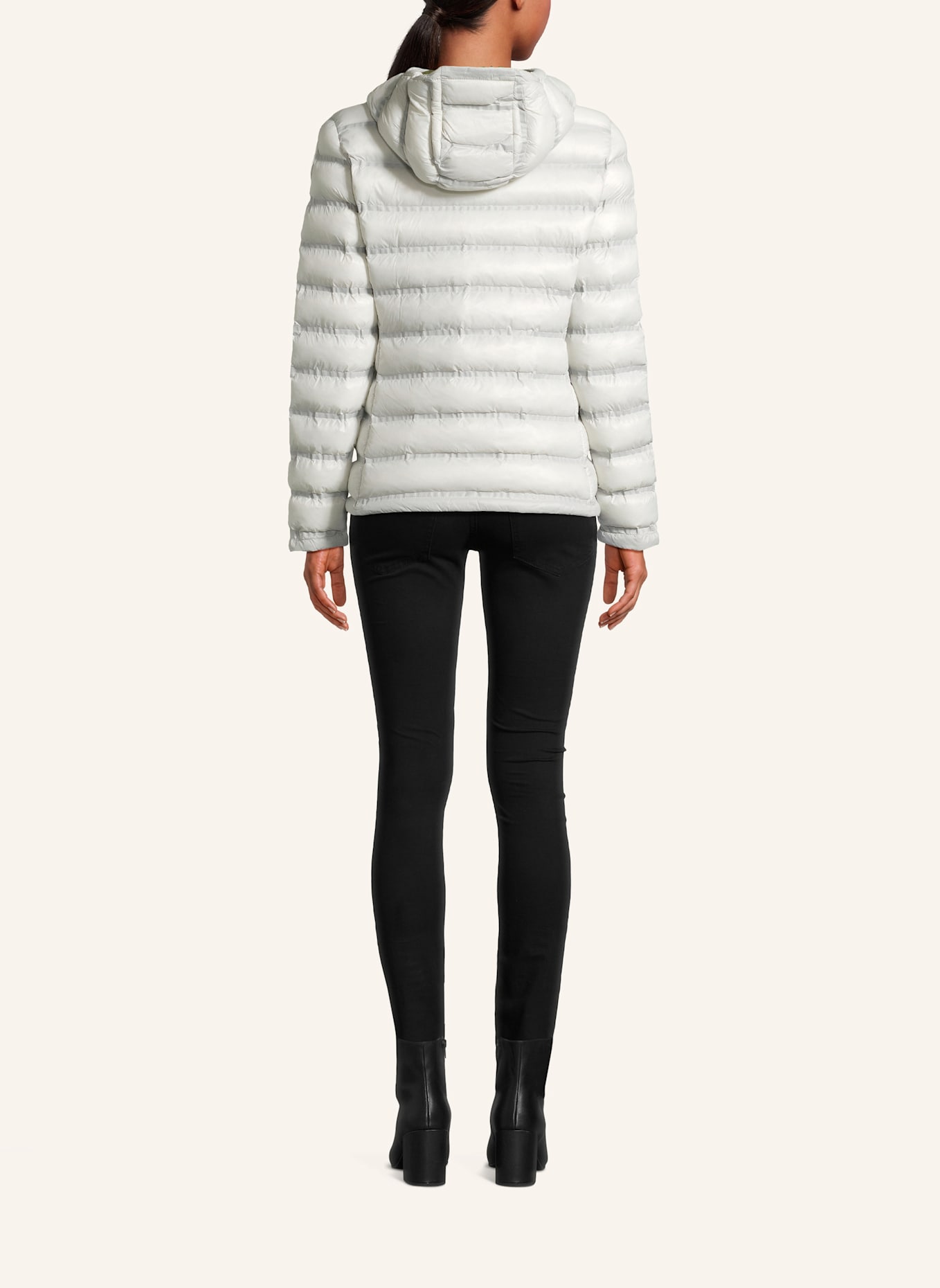 Blauer Steppjacke ELLIS: WEISS