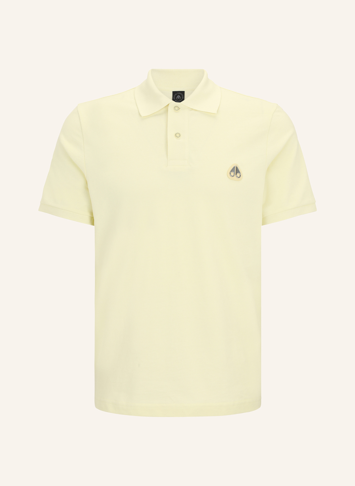 MOOSE KNUCKLES Poloshirt EVERETT: GELB