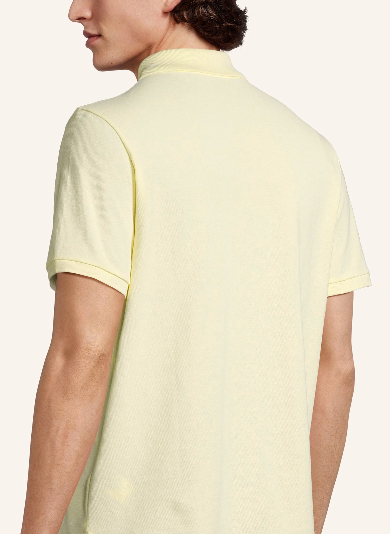 MOOSE KNUCKLES Poloshirt EVERETT: GELB