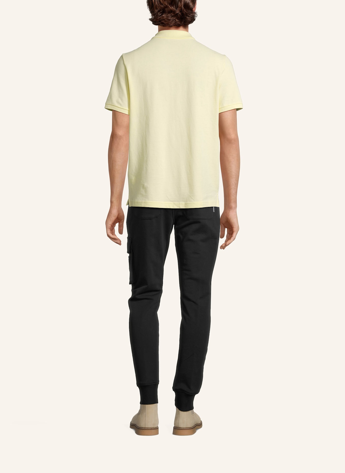 MOOSE KNUCKLES Poloshirt EVERETT: GELB