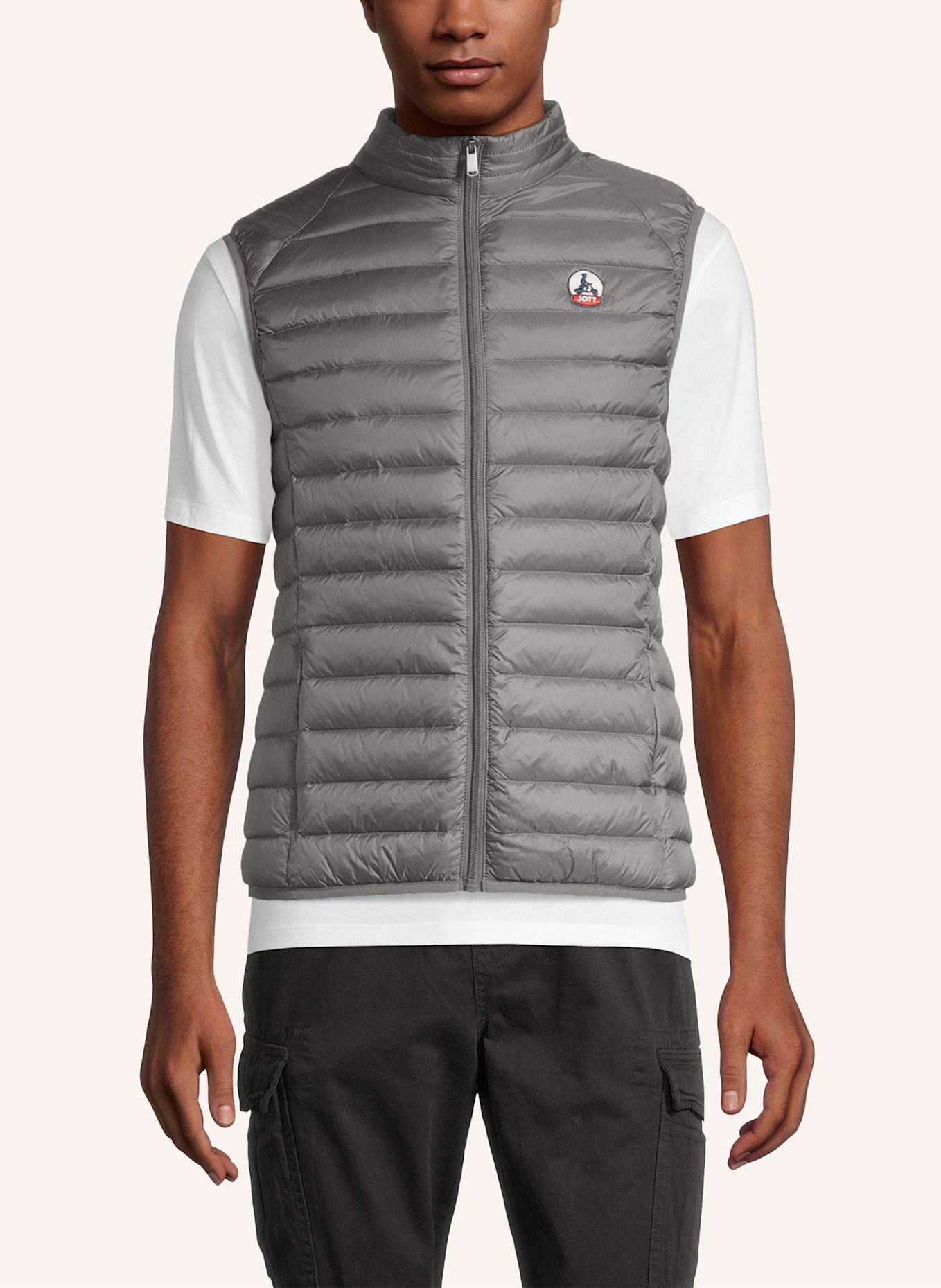 JOTT Lightweight-Daunenweste TOM: DUNKELGRAU