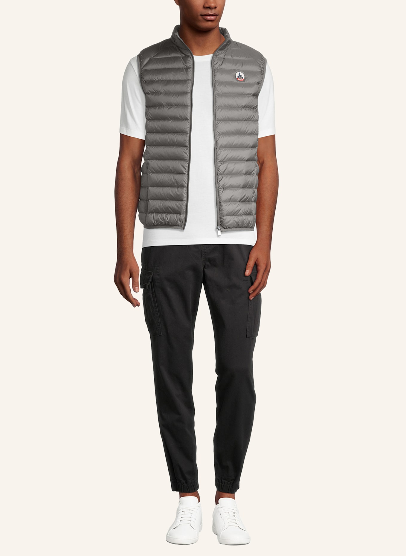 JOTT Lightweight-Daunenweste TOM: DUNKELGRAU