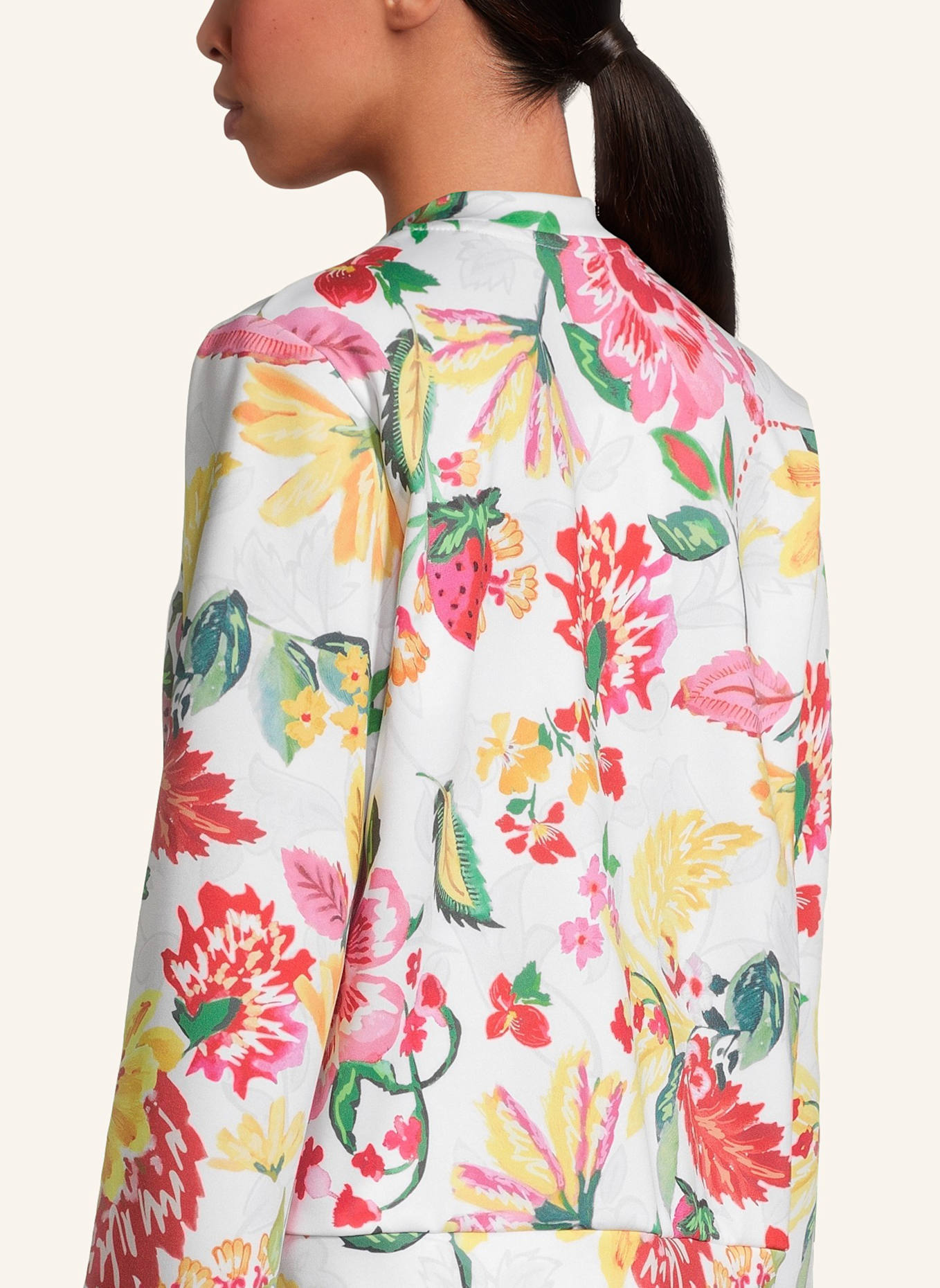 Princess GOES HOLLYWOOD Sweatjacke: WEISS/ ROSA/ GELB