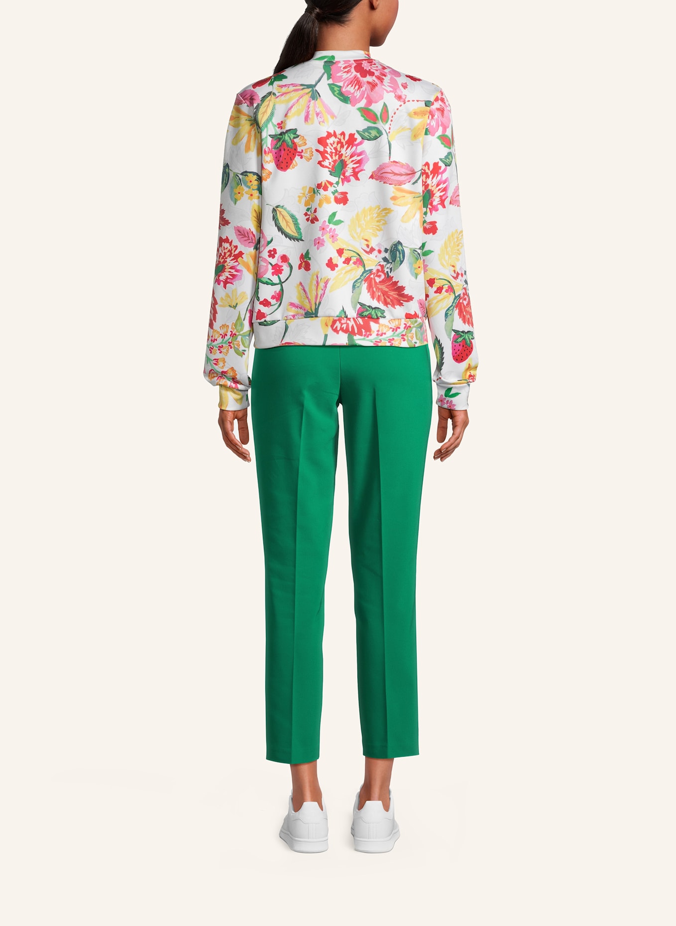 Princess GOES HOLLYWOOD Sweatjacke: WEISS/ ROSA/ GELB