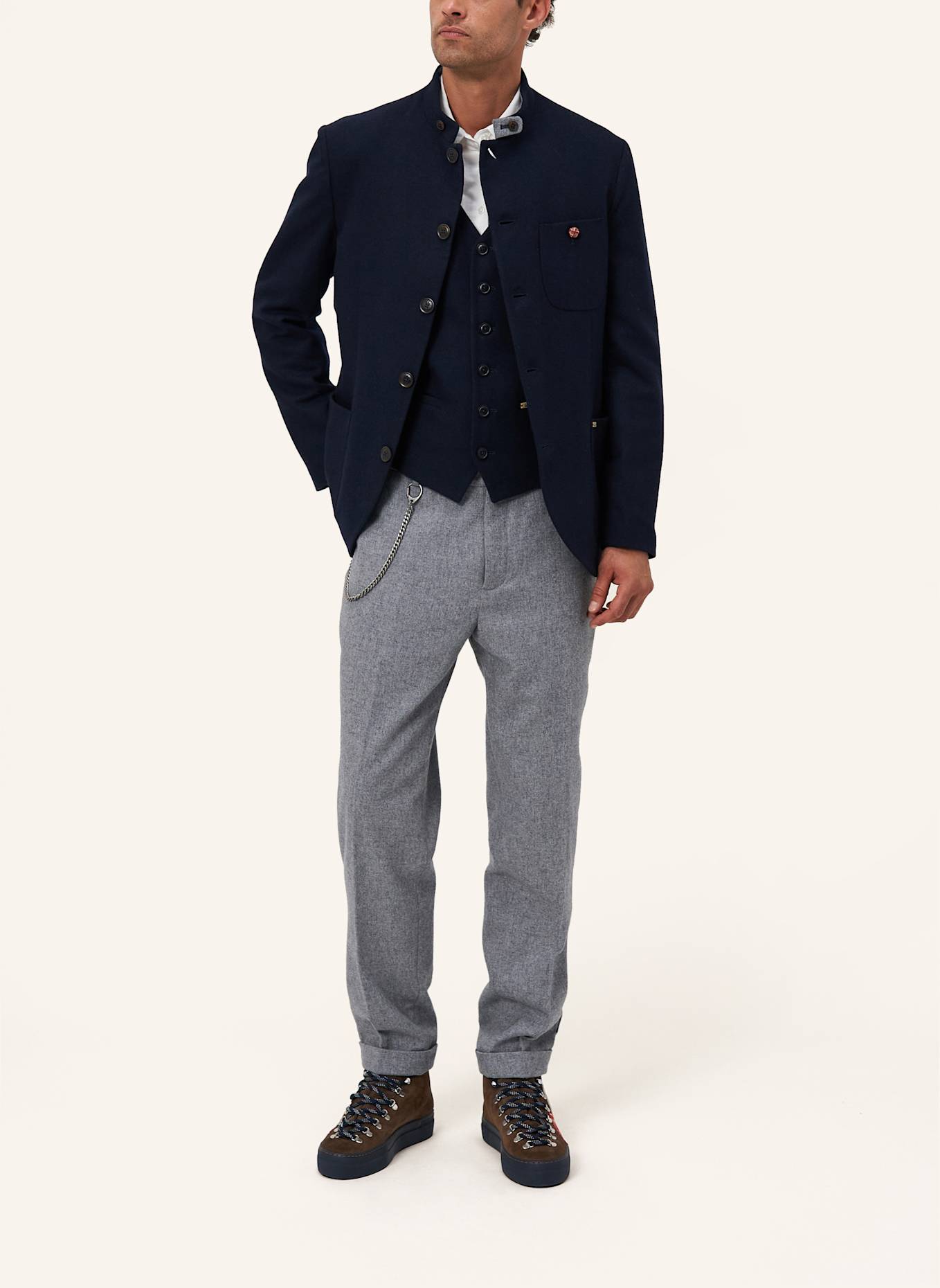 Luis Trenker Blazer LUSANDRO: DUNKELBLAU