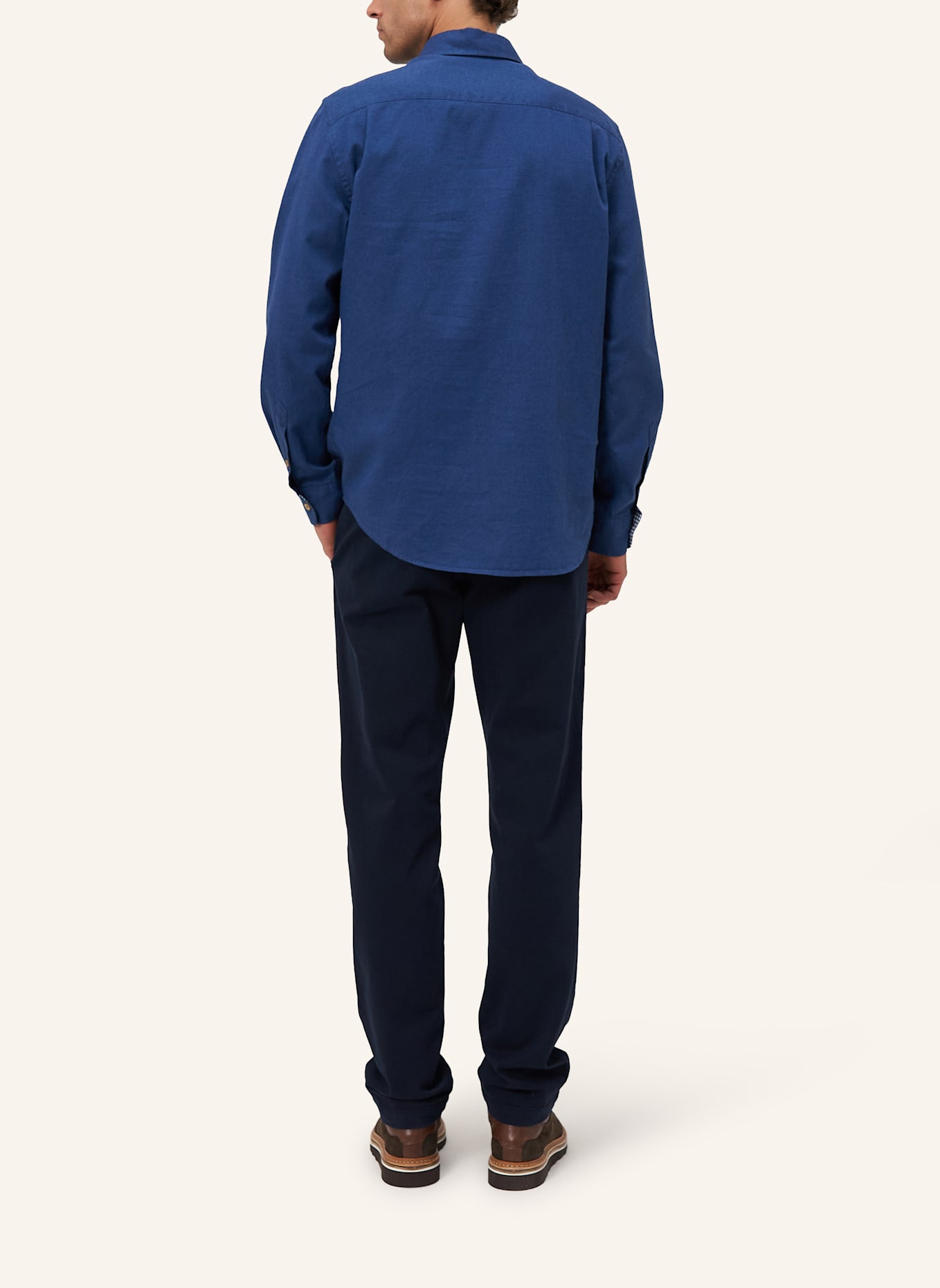 Luis Trenker Hemd LUBENZIO Regular Fit: DUNKELBLAU