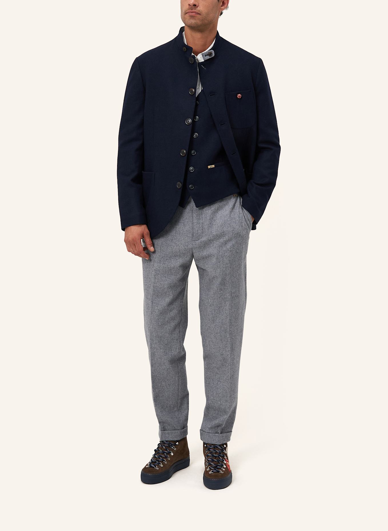 Luis Trenker Anzugweste LUSEBASTIAN: DUNKELBLAU