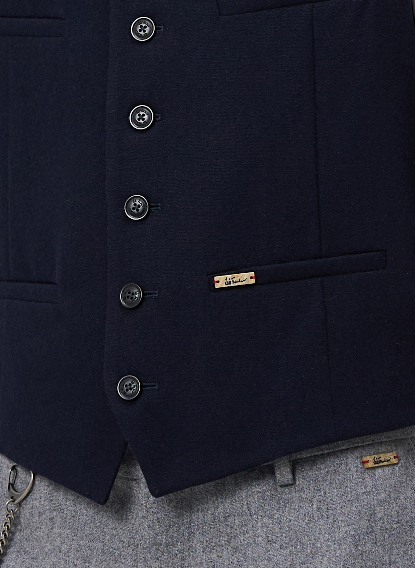 Luis Trenker Anzugweste LUSEBASTIAN: DUNKELBLAU
