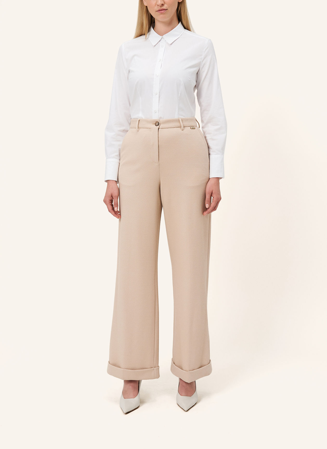 Luis Trenker Stoffhose LULIDIA: CREME