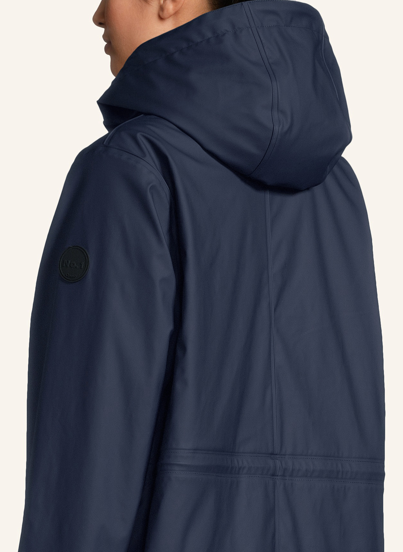 No.1 Como Regenmantel MOLA: DUNKELBLAU