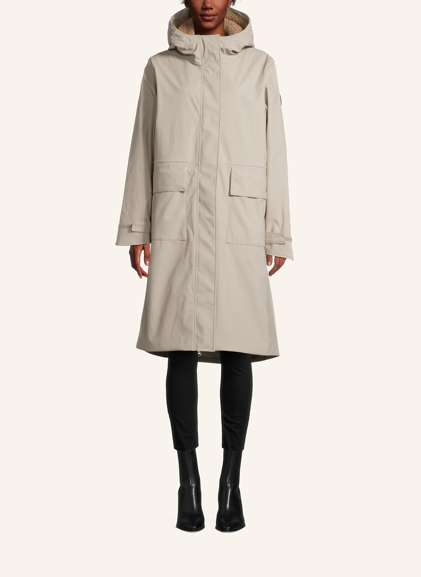 No.1 Como Regenmantel MOLA: BEIGE