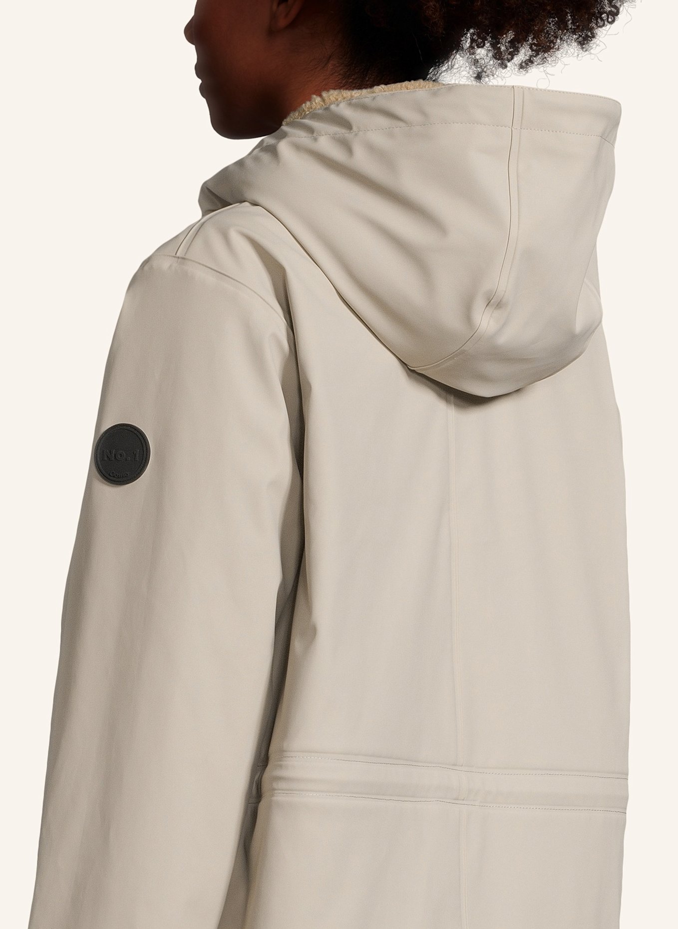No.1 Como Regenmantel MOLA: BEIGE