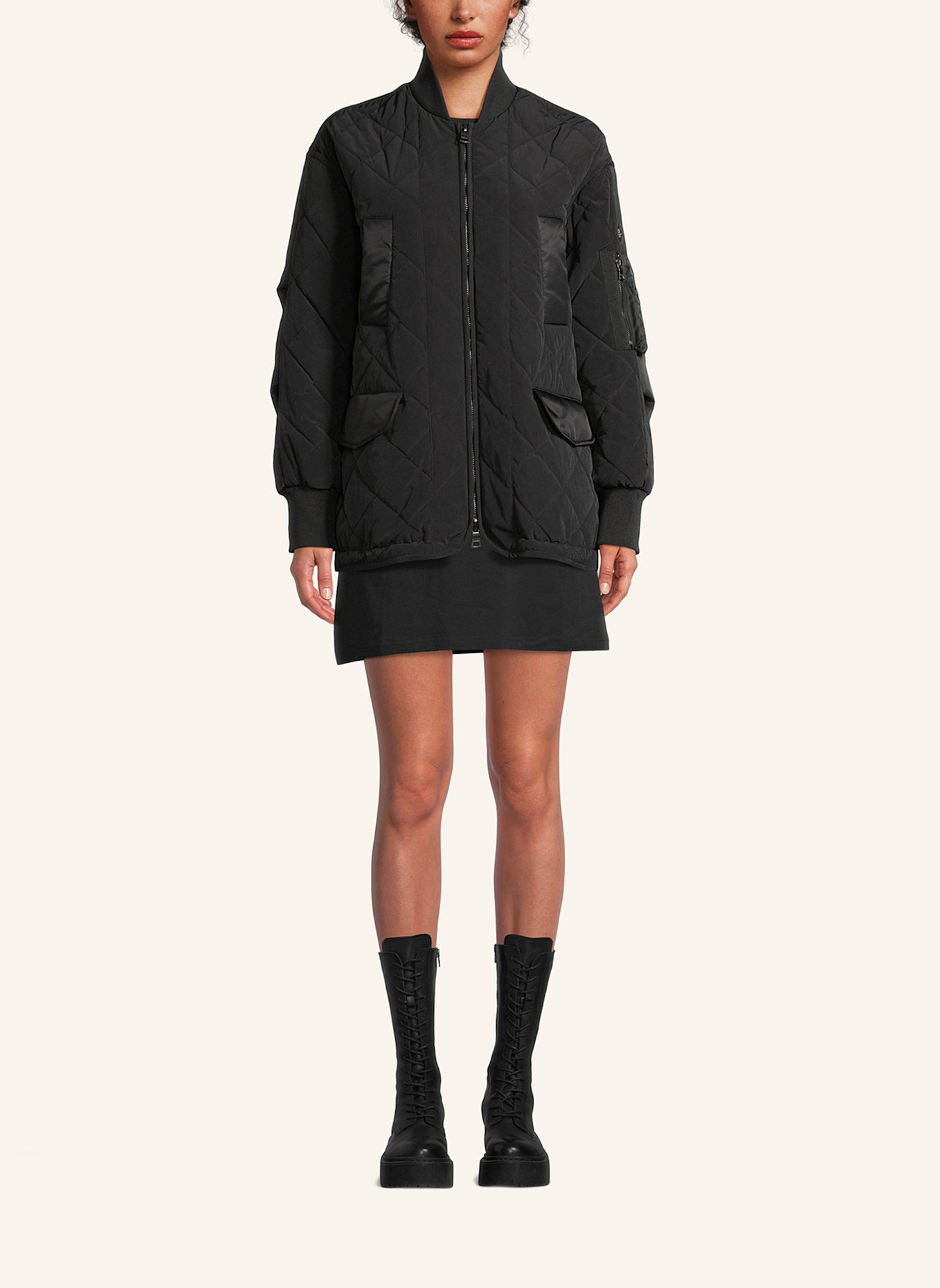 BLONDE No.8 Jacke TENI: SCHWARZ